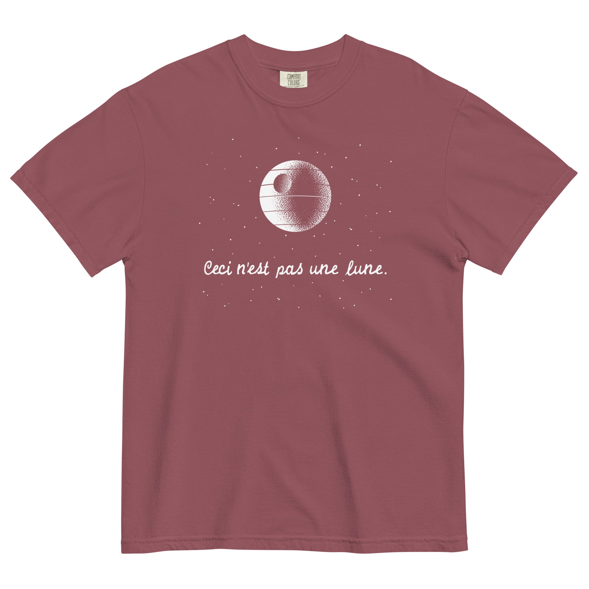 This Is Not A Moon Men's Relaxed Fit Tee Hoodie, Sweatshirt | CoreVibeTees.com (Image 4)