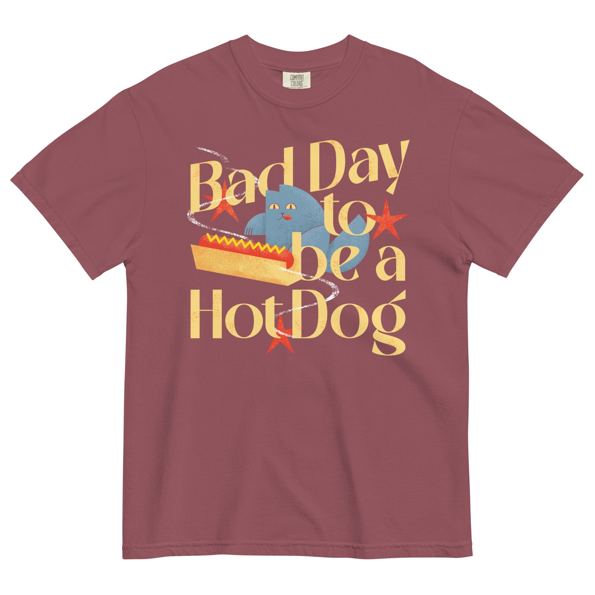 Bad Day To Be A Hot Dog Men's Relaxed Fit Tee
