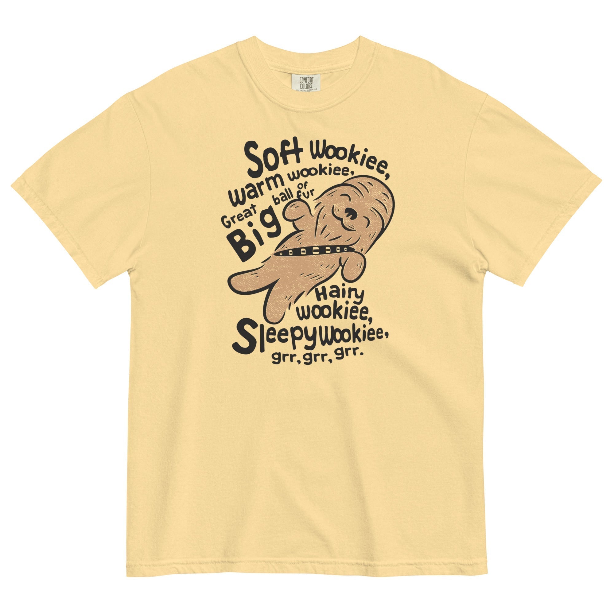 Soft Wookiee, Warm Wookiee Men's Relaxed Fit Tee Hoodie, Sweatshirt | CoreVibeTees.com (Image 4)