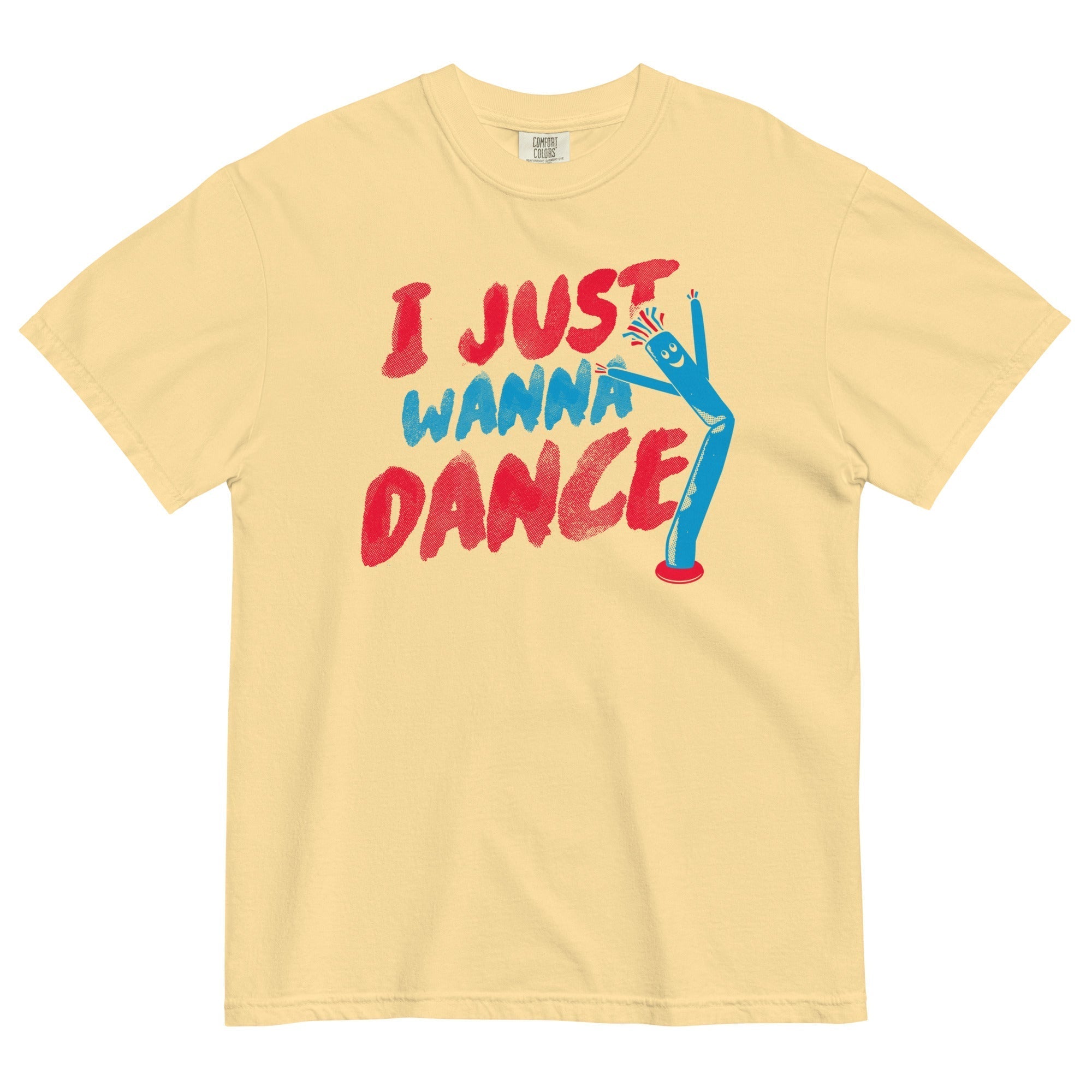 I Just Wanna Dance Men's Relaxed Fit Tee Hoodie, Sweatshirt | CoreVibeTees.com (Image 4)