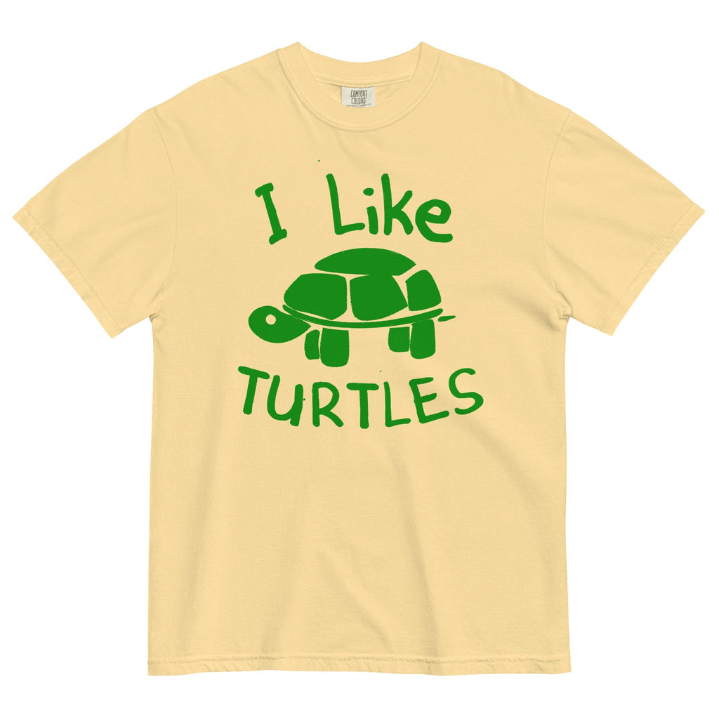 I Like Turtles Men's Relaxed Fit Tee Hoodie, Sweatshirt | CoreVibeTees.com (Image 4)