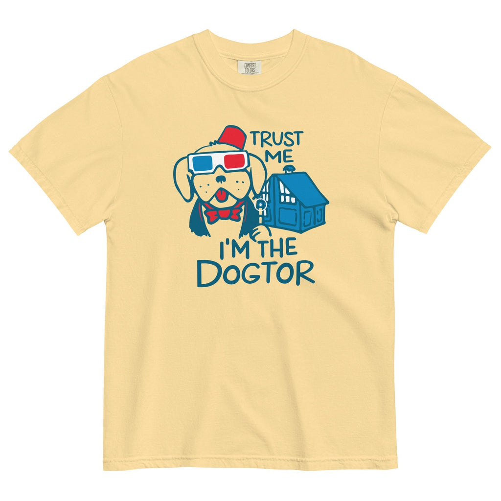 Trust Me, I'm The Dogtor Men's Relaxed Fit Tee Hoodie, Sweatshirt | CoreVibeTees.com (Image 3)