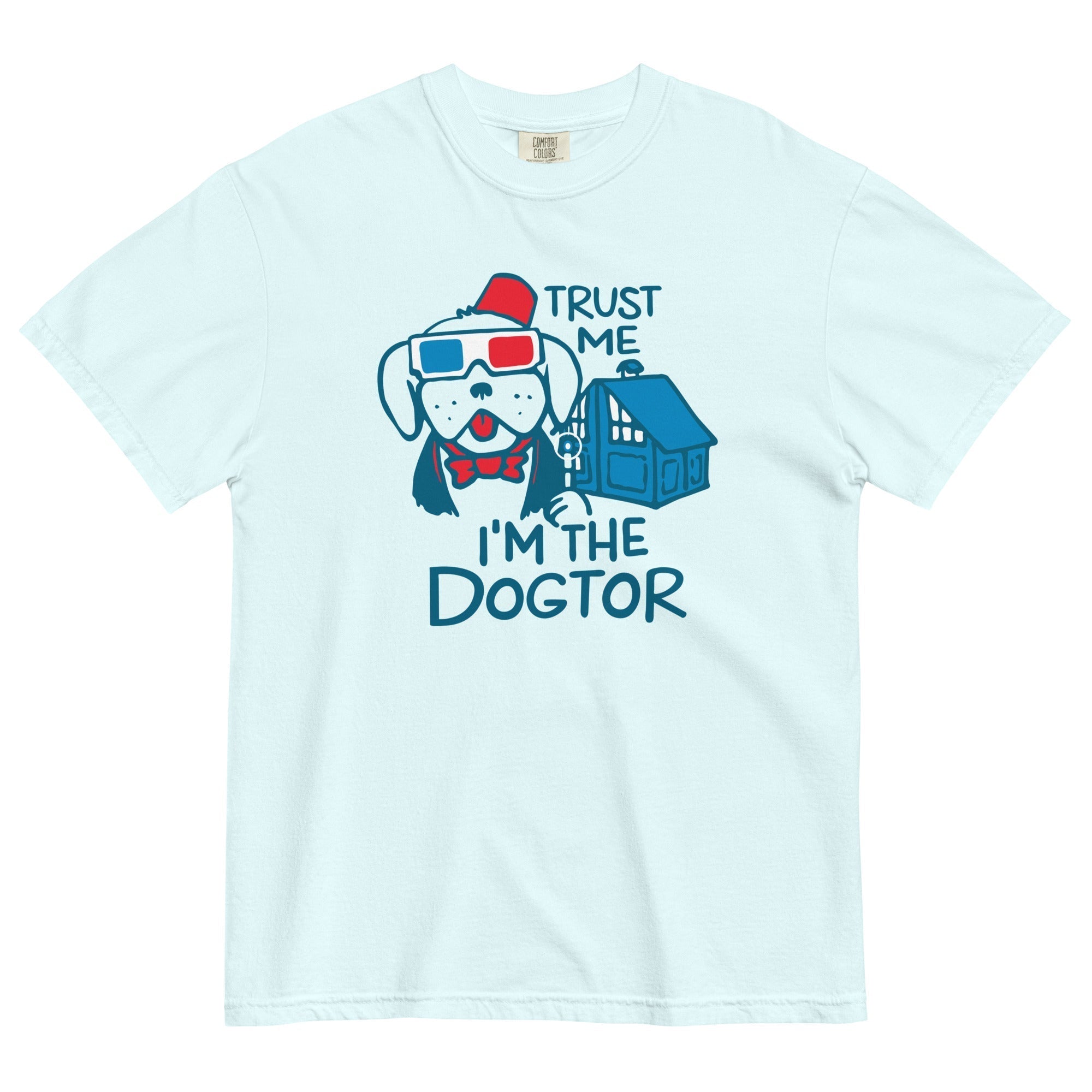 Trust Me, I'm The Dogtor Men's Relaxed Fit Tee Hoodie, Sweatshirt | CoreVibeTees.com (Image 4)