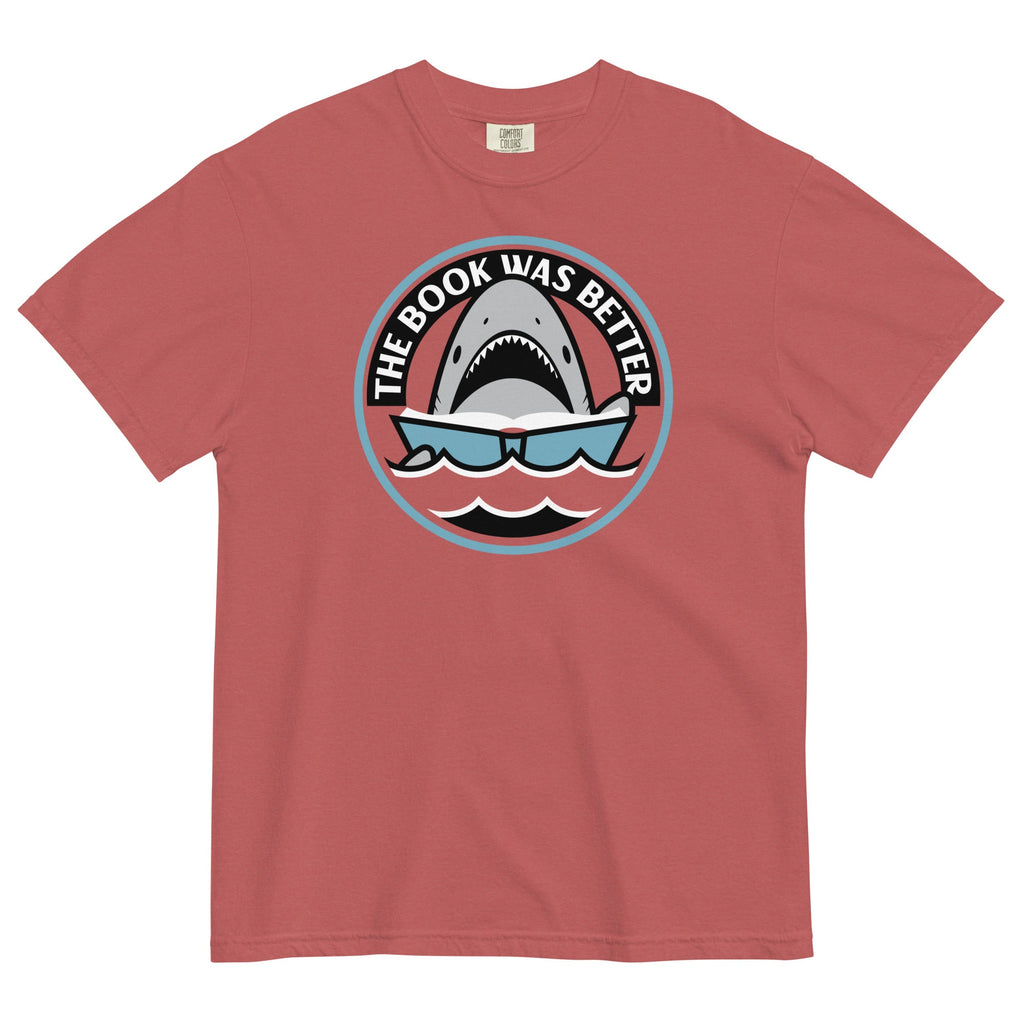The Book Was Better Men's Relaxed Fit Tee Hoodie, Sweatshirt | CoreVibeTees.com (Image 2)