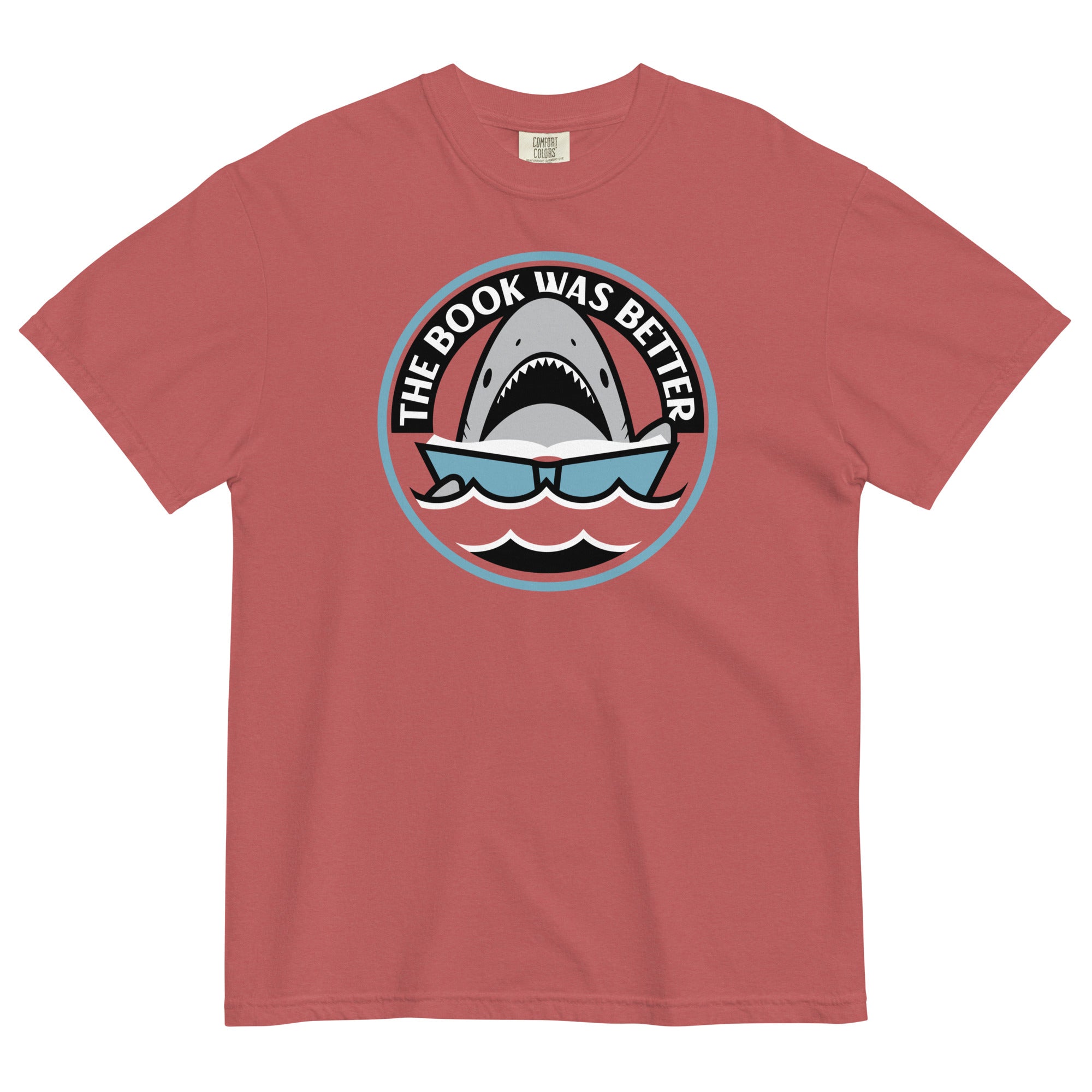 The Book Was Better Men's Relaxed Fit Tee Hoodie, Sweatshirt | CoreVibeTees.com (Image 2)