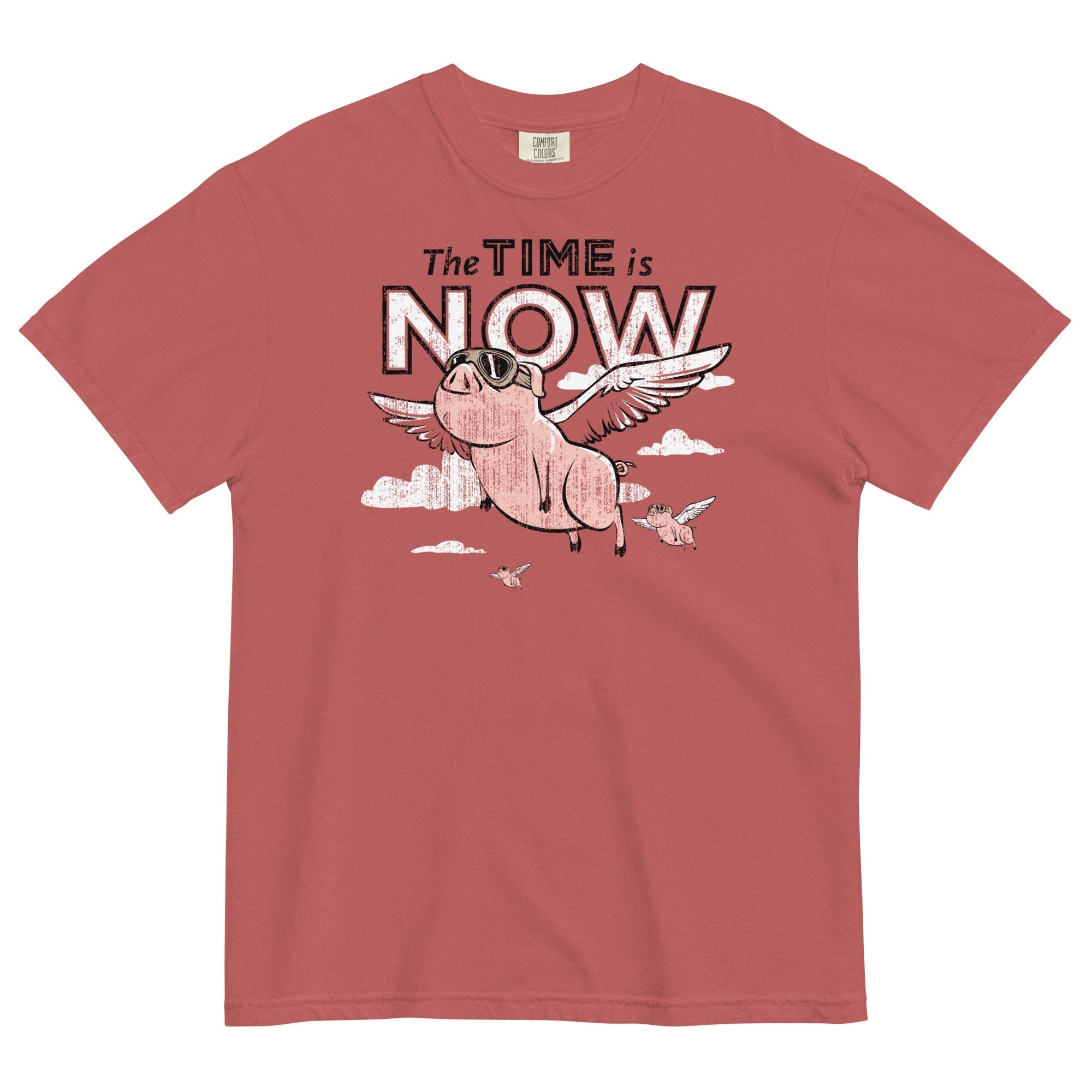 The Time Is Now Men's Relaxed Fit Tee Hoodie, Sweatshirt | CoreVibeTees.com (Image 2)