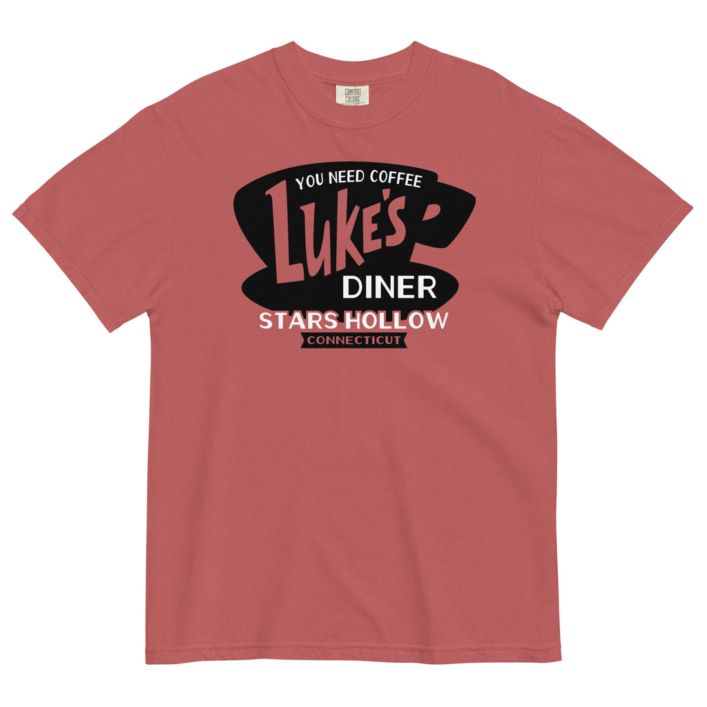 Luke's Diner Men's Relaxed Fit Tee Hoodie, Sweatshirt | CoreVibeTees.com (Image 2)