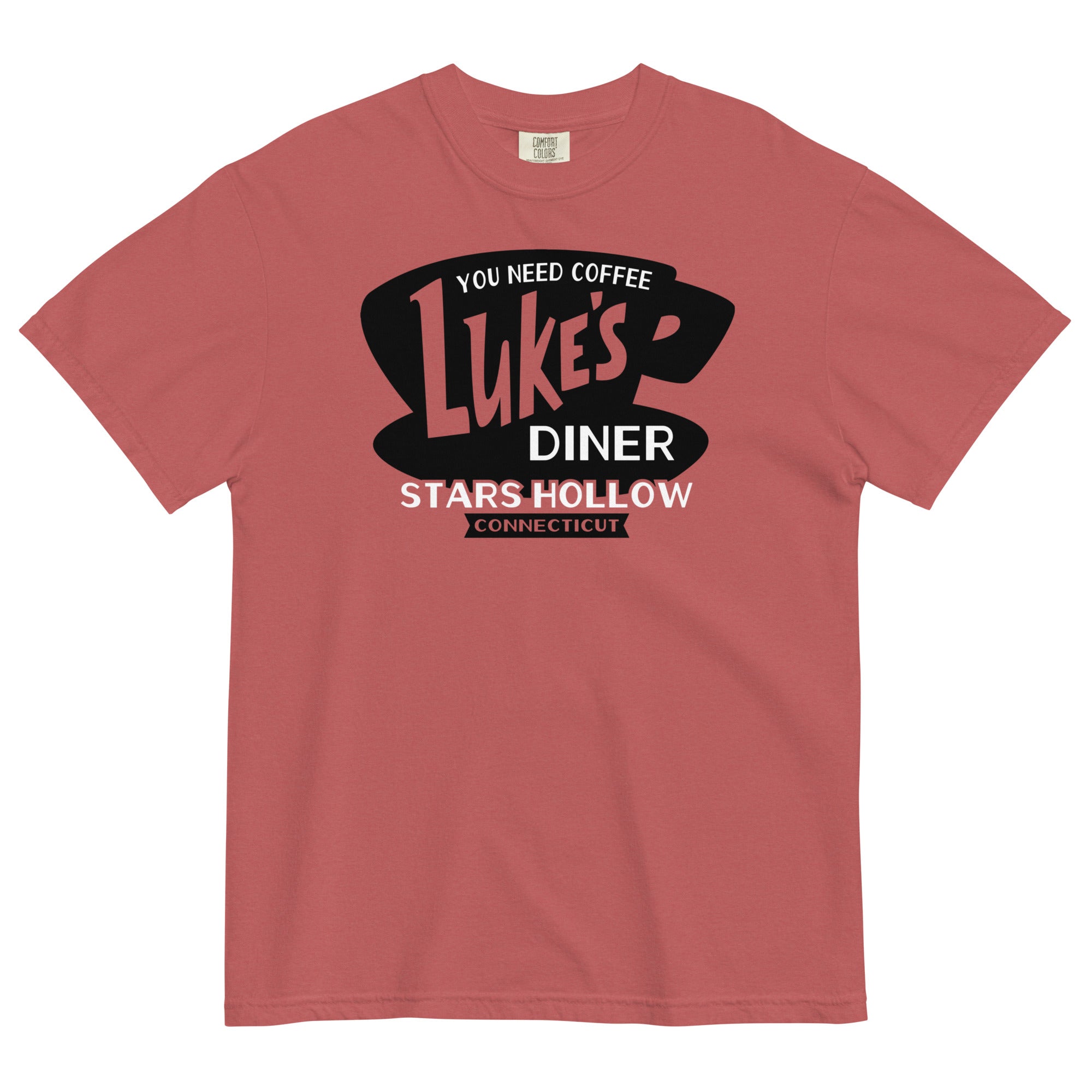 Luke's Diner Men's Relaxed Fit Tee Hoodie, Sweatshirt | CoreVibeTees.com (Image 2)