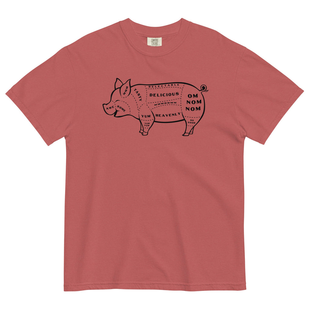 Tasty Pig Cuts Men's Relaxed Fit Tee Hoodie, Sweatshirt | CoreVibeTees.com (Image 2)