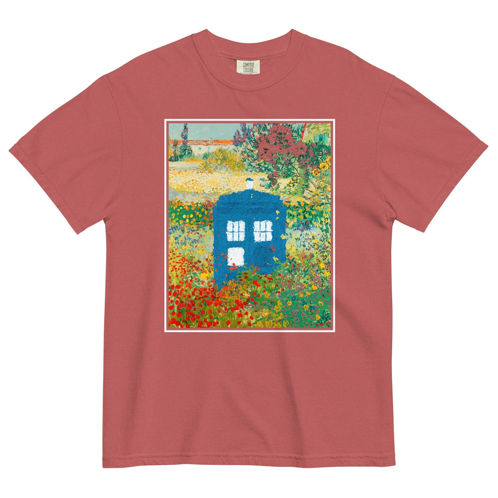 Garden In Bloom Men's Relaxed Fit Tee Hoodie, Sweatshirt | CoreVibeTees.com (Image 4)