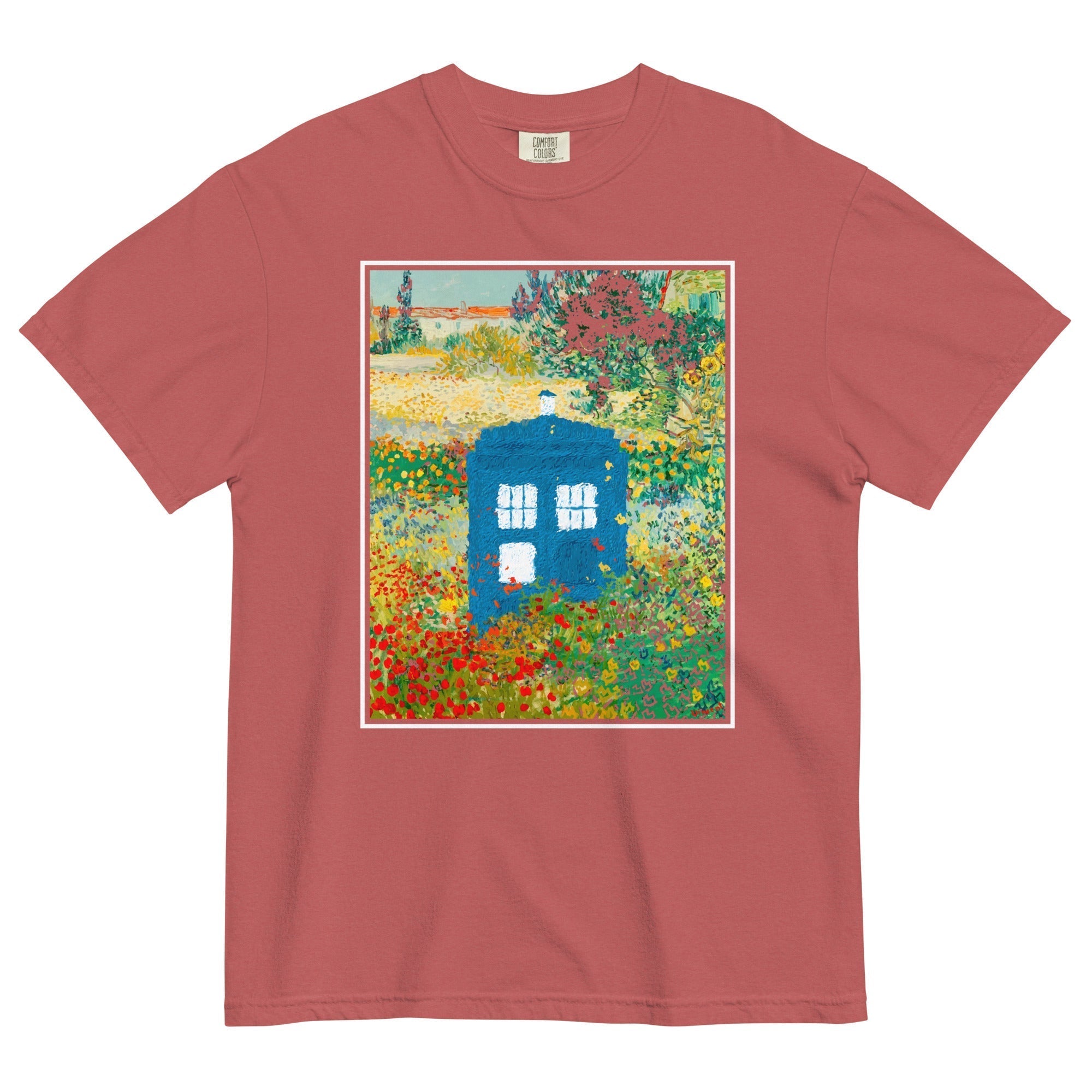 Garden In Bloom Men's Relaxed Fit Tee Hoodie, Sweatshirt | CoreVibeTees.com (Image 4)