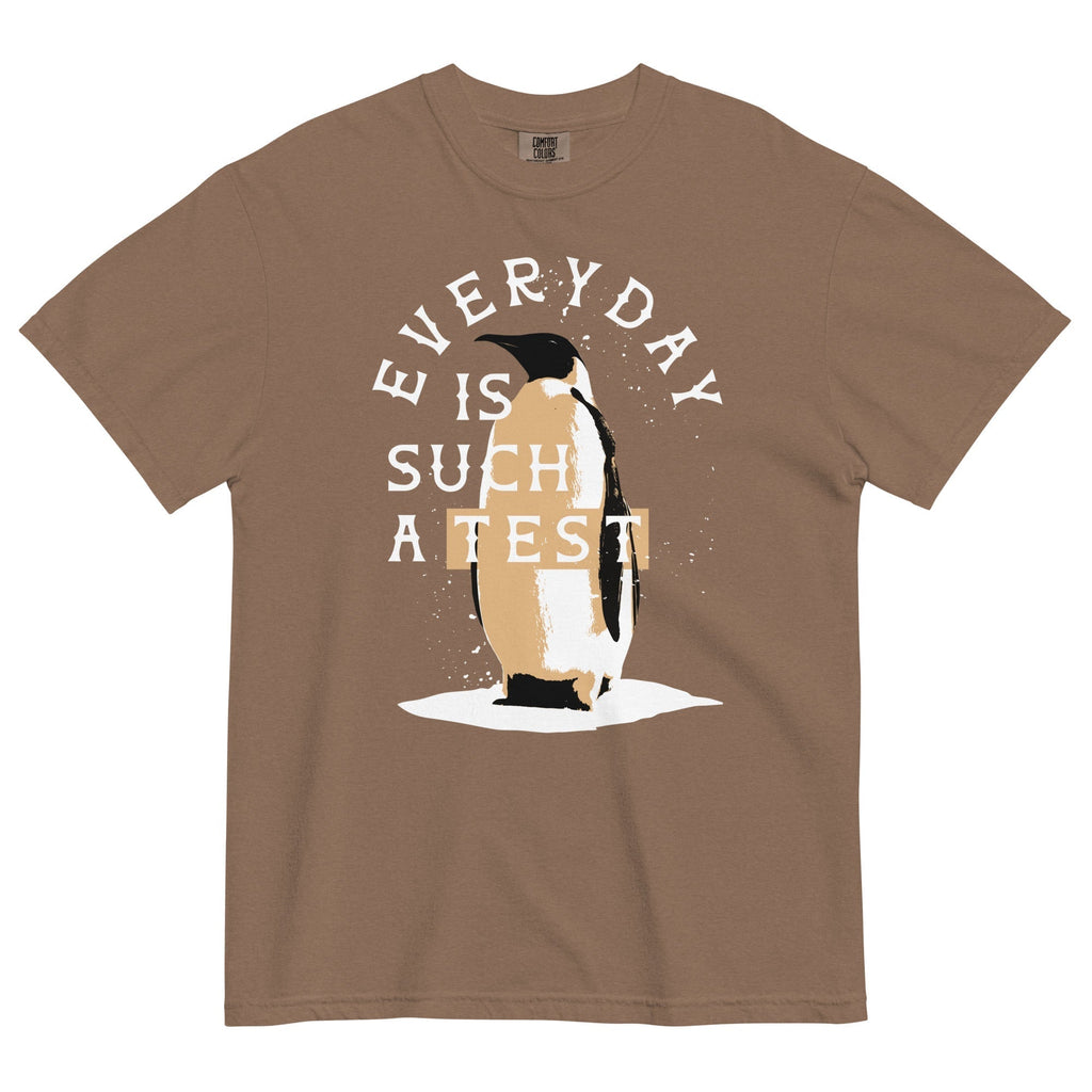 Everyday Is Such A Test Men's Relaxed Fit Tee Hoodie, Sweatshirt | CoreVibeTees.com (Image 3)