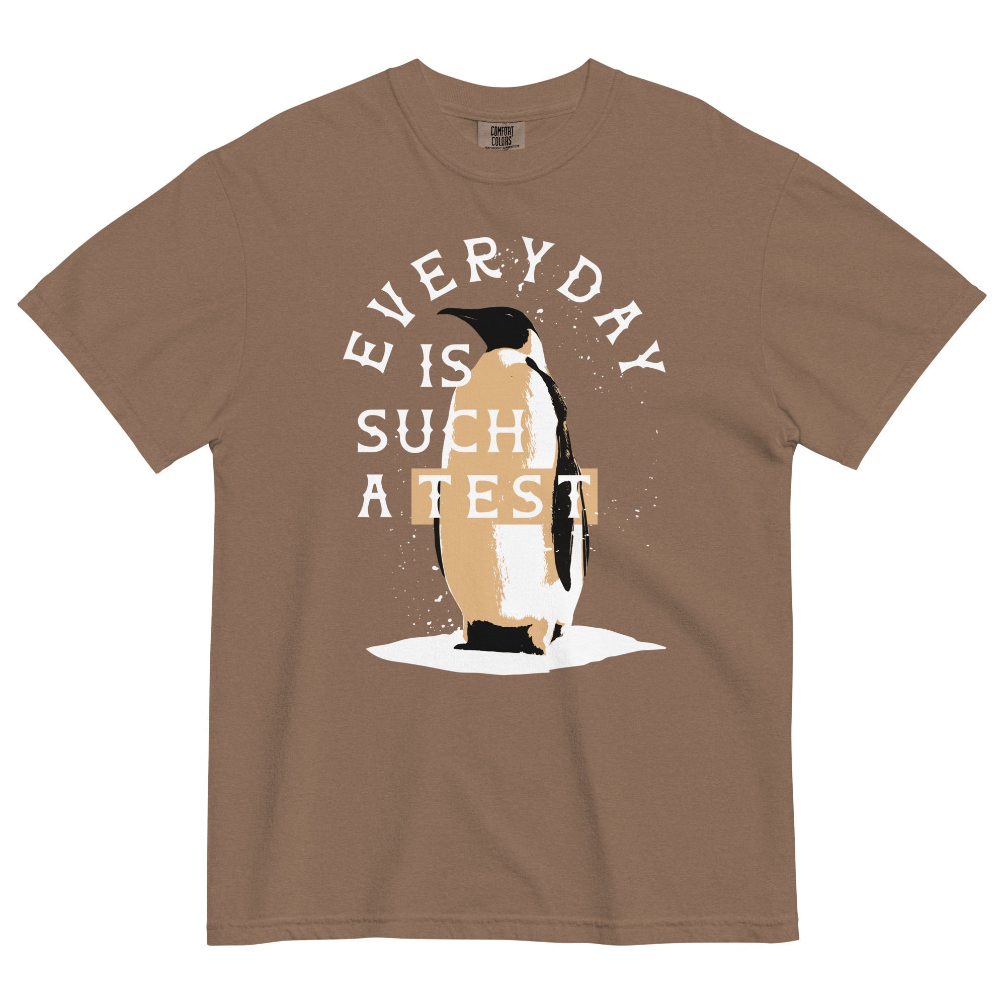 Everyday Is Such A Test Men's Relaxed Fit Tee Hoodie, Sweatshirt | CoreVibeTees.com (Image 3)