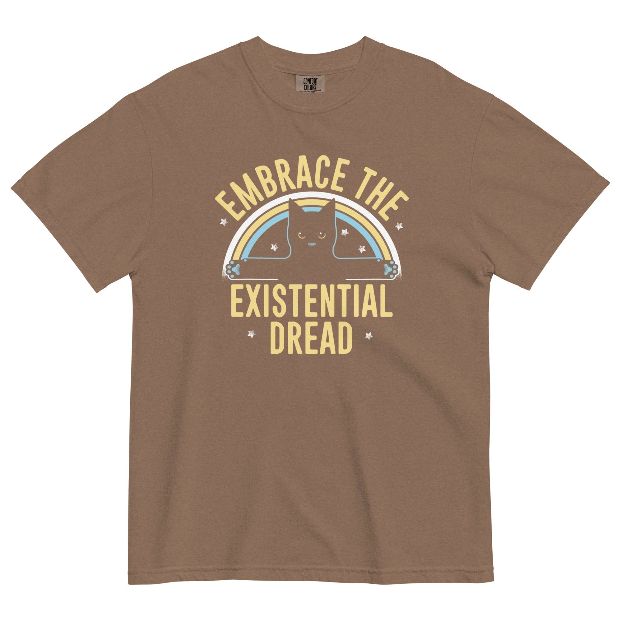 Embrace The Existential Dread Men's Relaxed Fit Tee Hoodie, Sweatshirt | CoreVibeTees.com (Image 5)