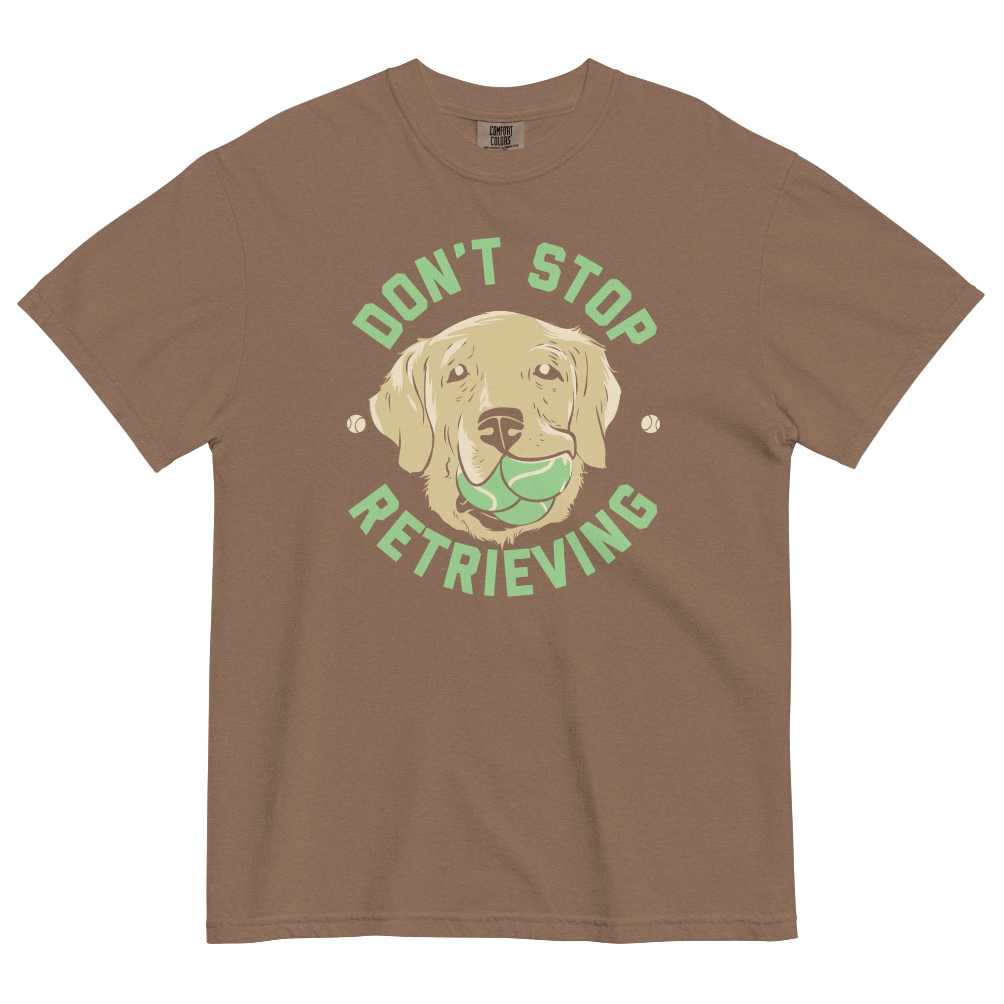 Don't Stop Retrieving Men's Relaxed Fit Tee Hoodie, Sweatshirt | CoreVibeTees.com (Image 5)