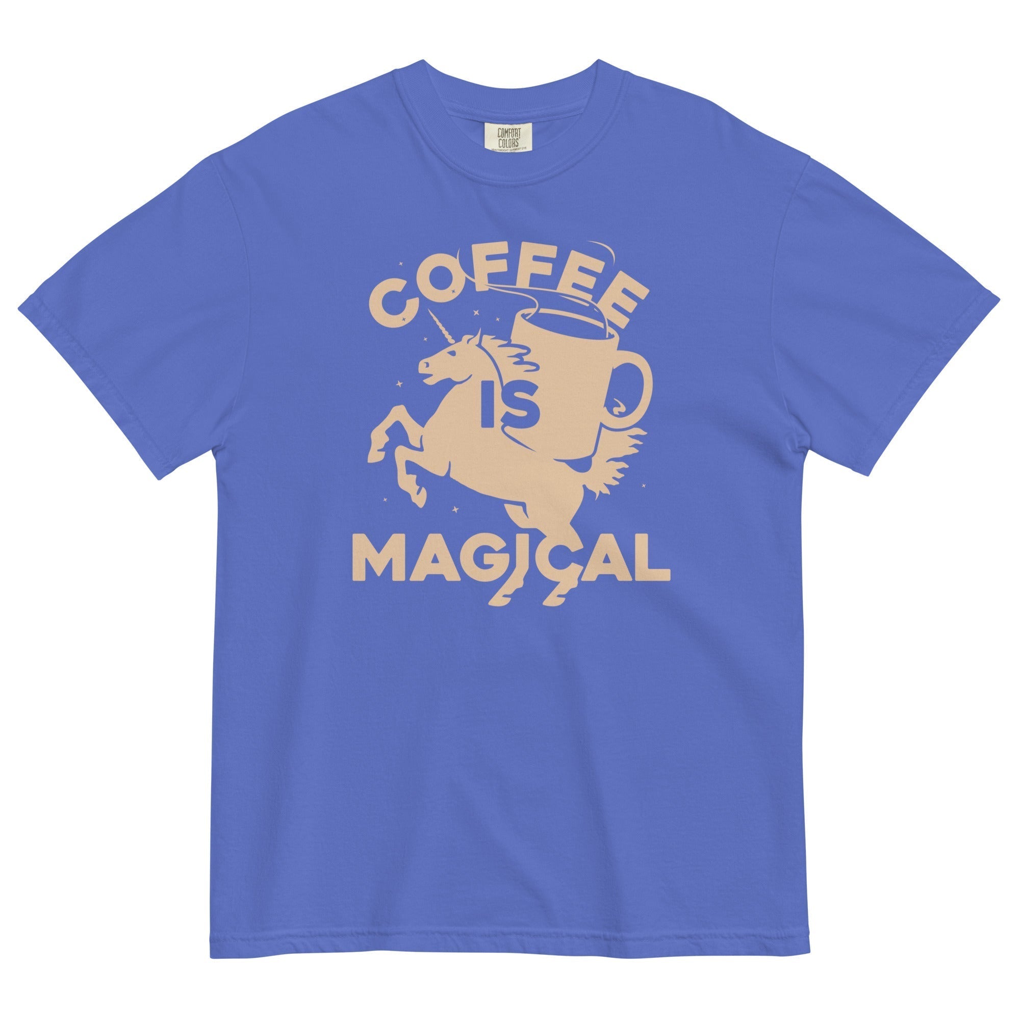 Coffee Is Magical Men's Relaxed Fit Tee Hoodie, Sweatshirt | CoreVibeTees.com (Image 4)
