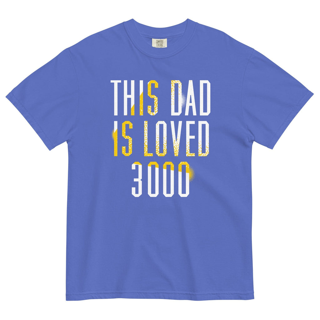 This Dad Is Loved 3000 Men's Relaxed Fit Tee Hoodie, Sweatshirt | CoreVibeTees.com (Image 4)