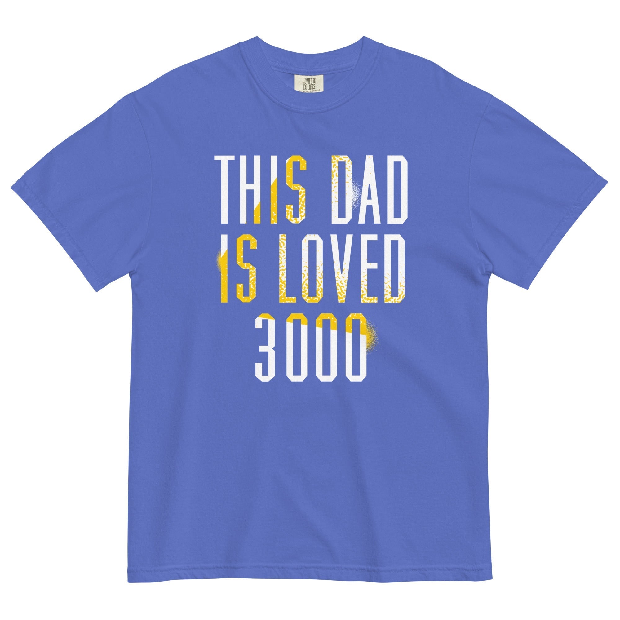 This Dad Is Loved 3000 Men's Relaxed Fit Tee Hoodie, Sweatshirt | CoreVibeTees.com (Image 4)