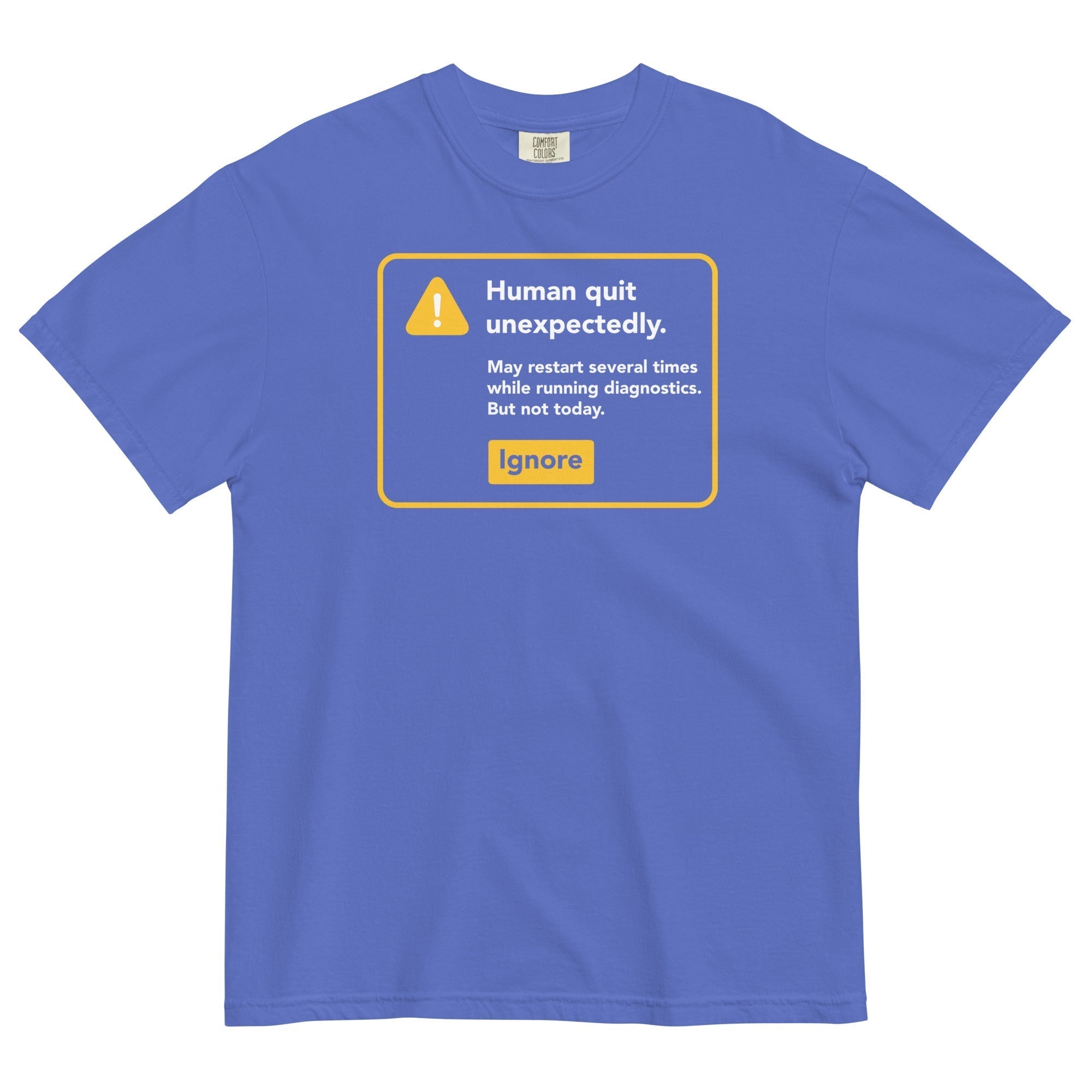 Human Quit Unexpectedly Men's Relaxed Fit Tee Hoodie, Sweatshirt | CoreVibeTees.com (Image 4)