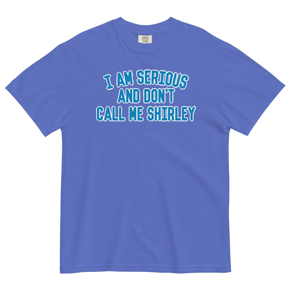 I Am Serious, And Don't Call Me Shirley Men's Relaxed Fit Tee Hoodie, Sweatshirt | CoreVibeTees.com (Image 3)
