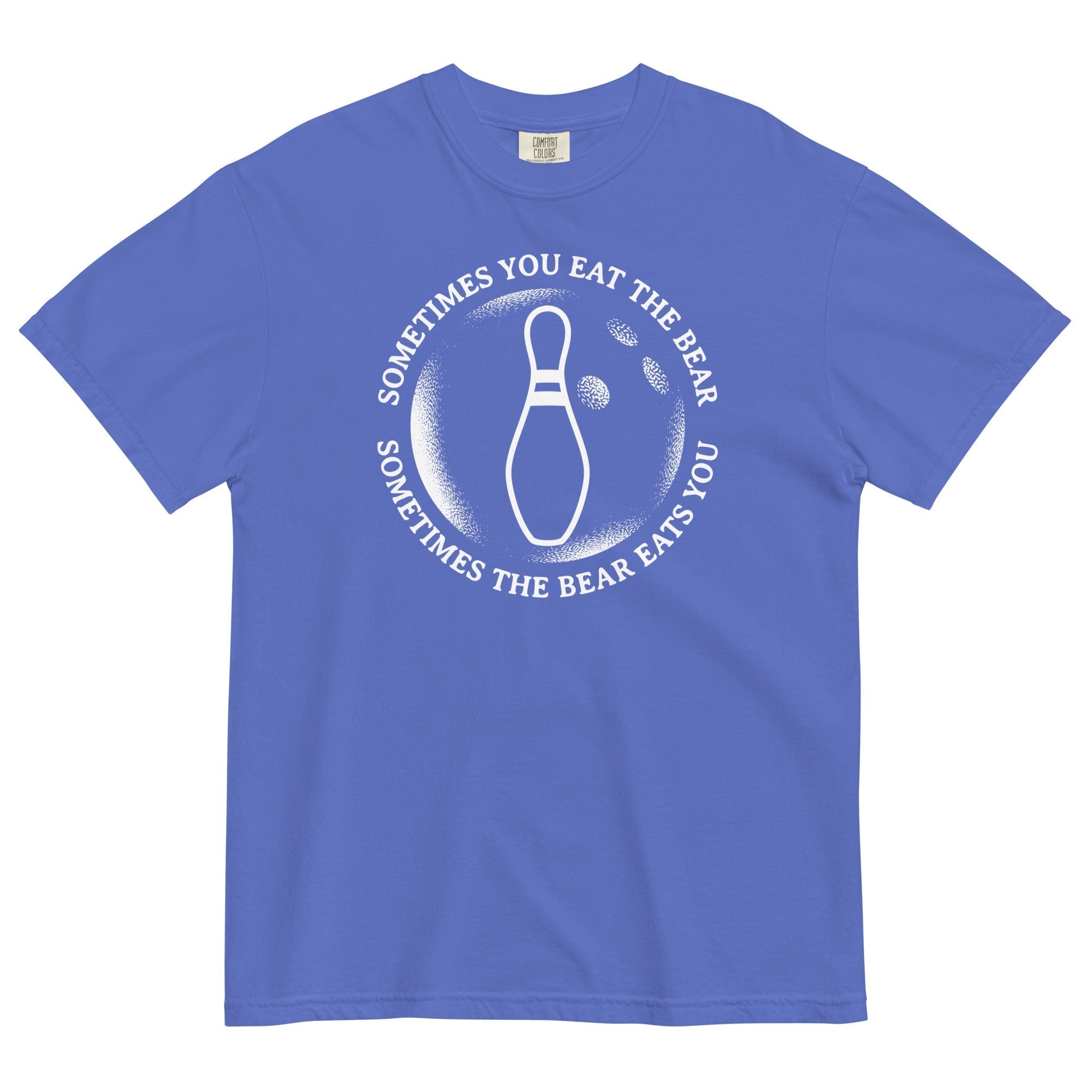 Sometimes You Eat The Bear Men's Relaxed Fit Tee Hoodie, Sweatshirt | CoreVibeTees.com (Image 4)