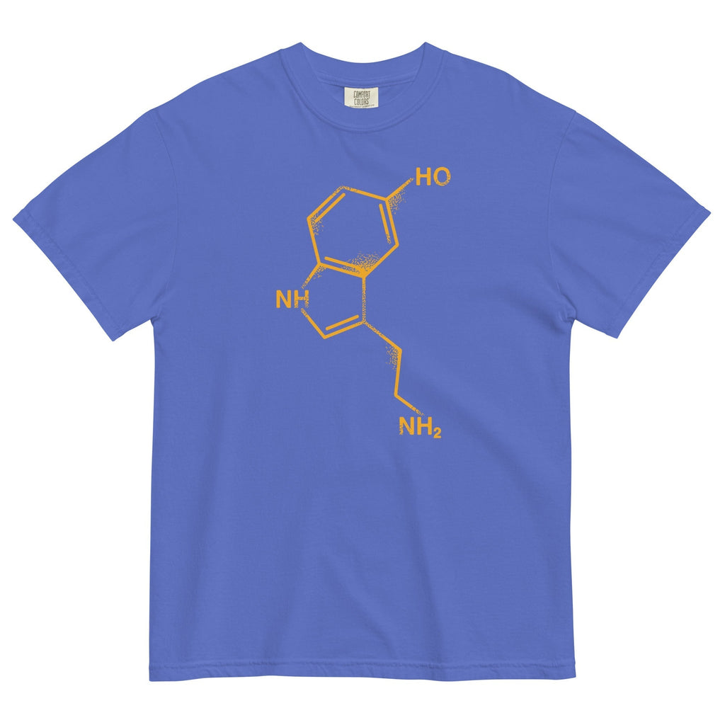 Serotonin Men's Relaxed Fit Tee Hoodie, Sweatshirt | CoreVibeTees.com (Image 4)