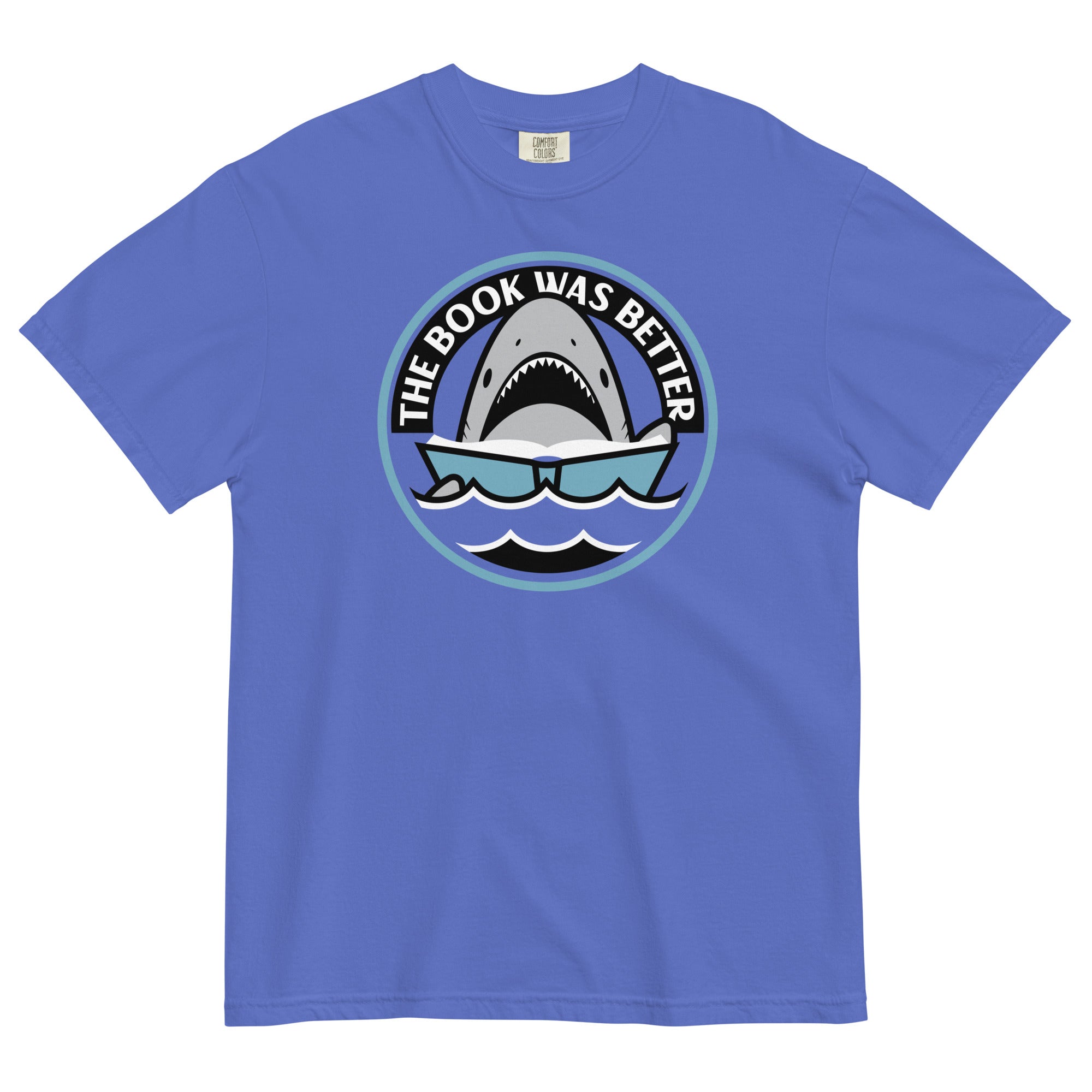 The Book Was Better Men's Relaxed Fit Tee Hoodie, Sweatshirt | CoreVibeTees.com (Image 3)
