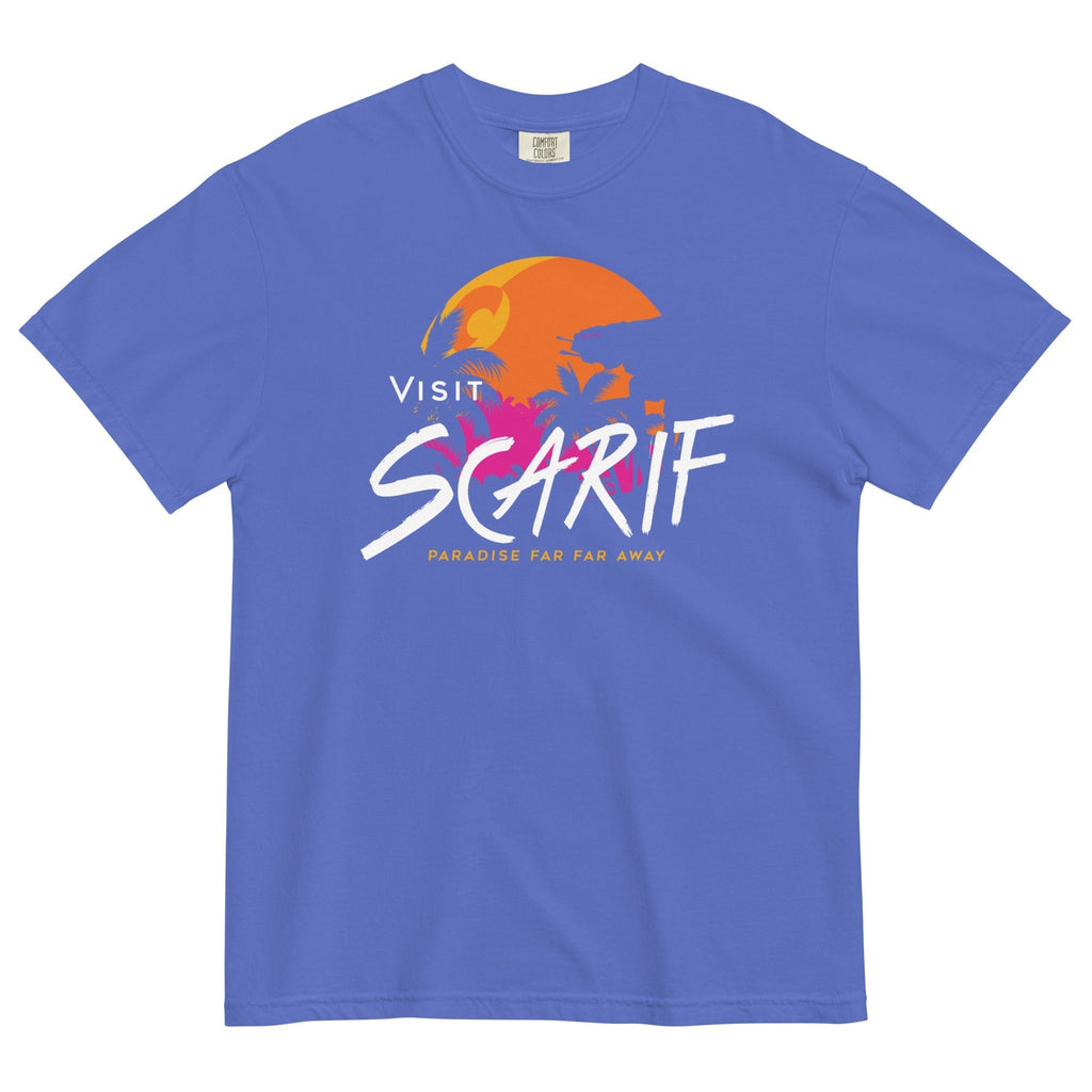 Visit Scarif Men's Relaxed Fit Tee Hoodie, Sweatshirt | CoreVibeTees.com (Image 4)