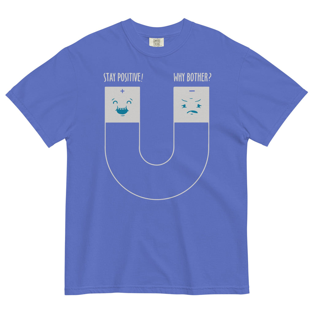 Stay Positive Men's Relaxed Fit Tee Hoodie, Sweatshirt | CoreVibeTees.com (Image 4)