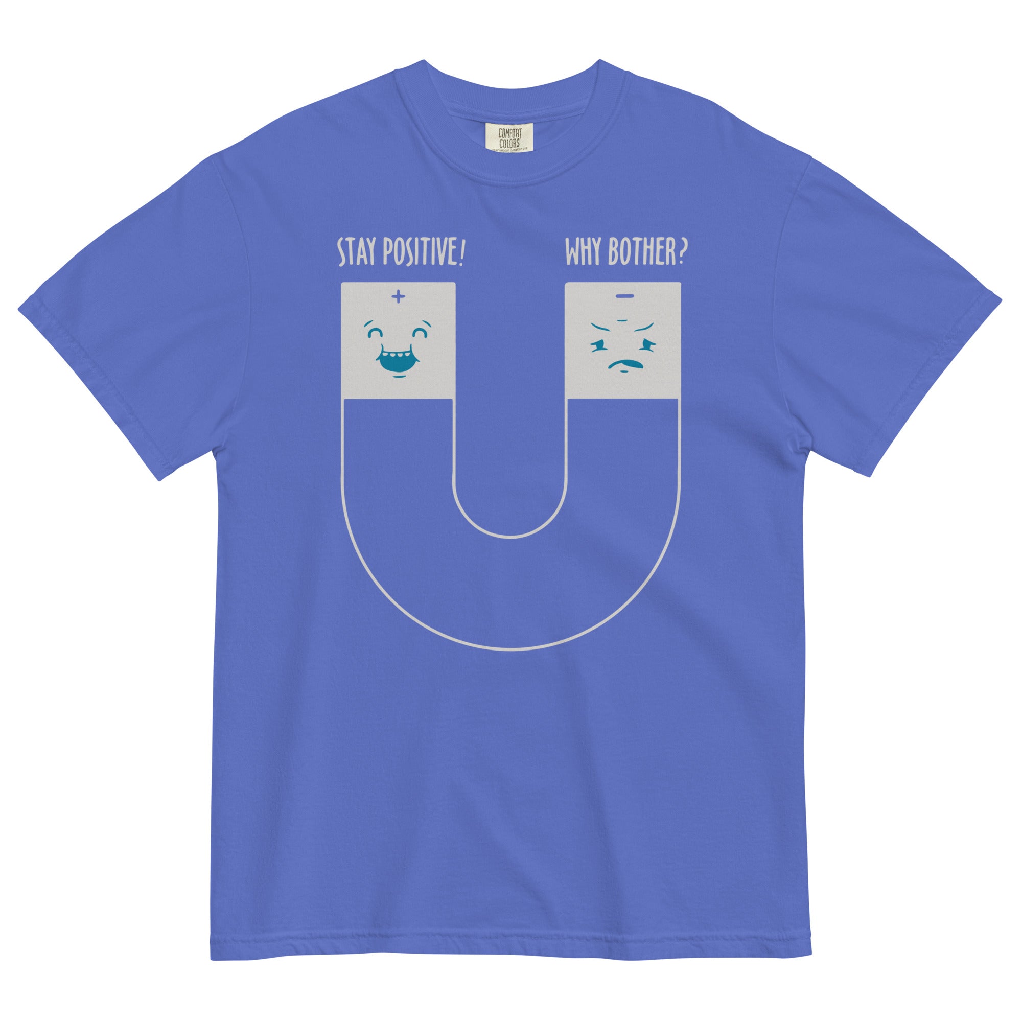 Stay Positive Men's Relaxed Fit Tee Hoodie, Sweatshirt | CoreVibeTees.com (Image 4)