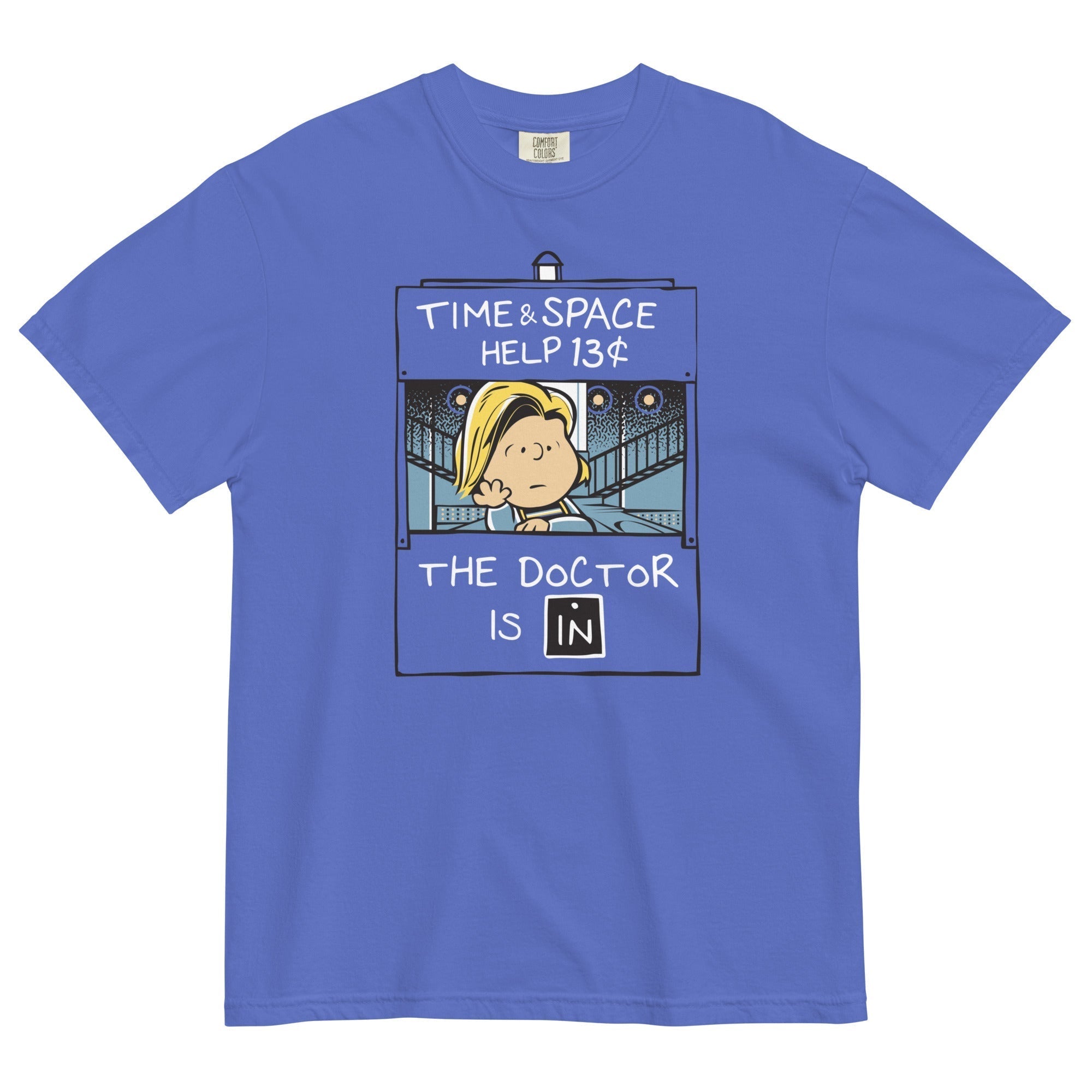 13th Doctor Is In Men's Relaxed Fit Tee Hoodie, Sweatshirt | CoreVibeTees.com (Image 1)