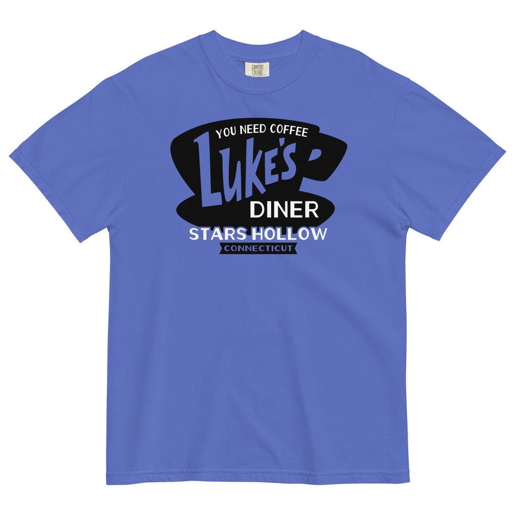 Luke's Diner Men's Relaxed Fit Tee Hoodie, Sweatshirt | CoreVibeTees.com (Image 3)