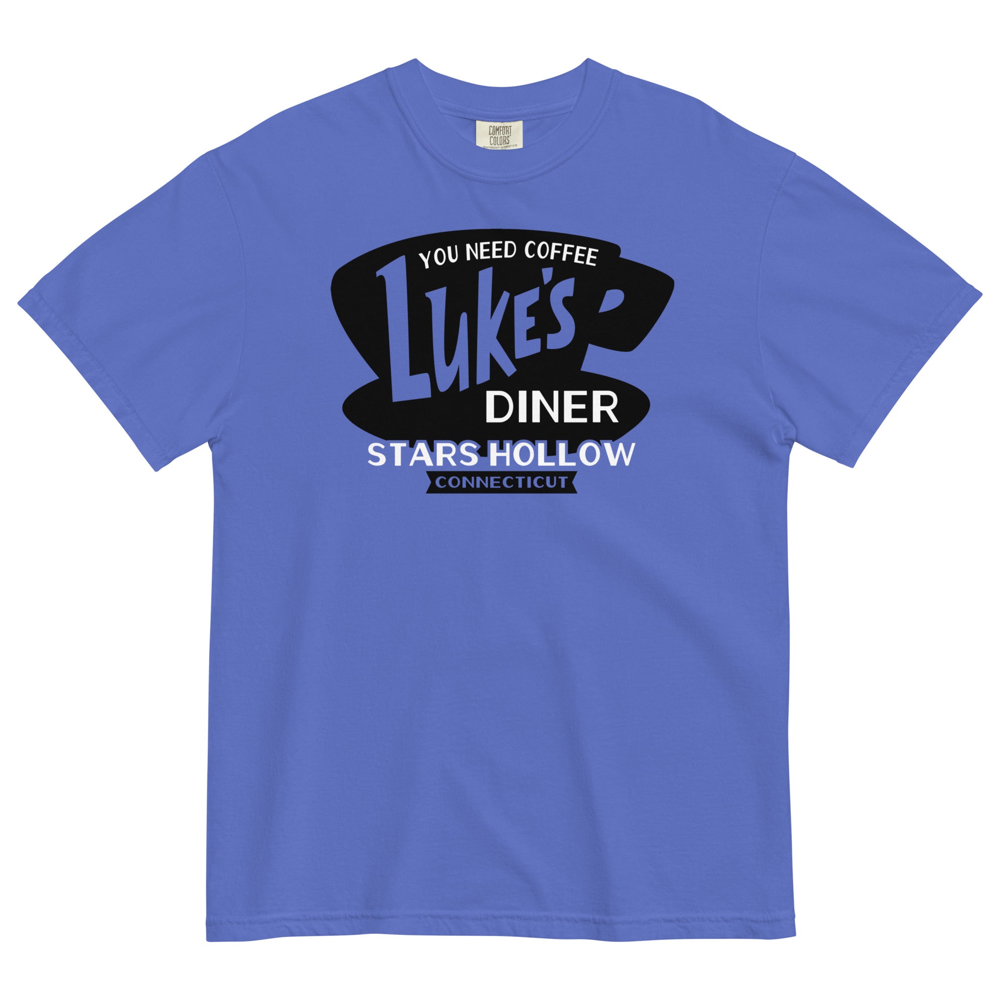 Luke's Diner Men's Relaxed Fit Tee Hoodie, Sweatshirt | CoreVibeTees.com (Image 3)