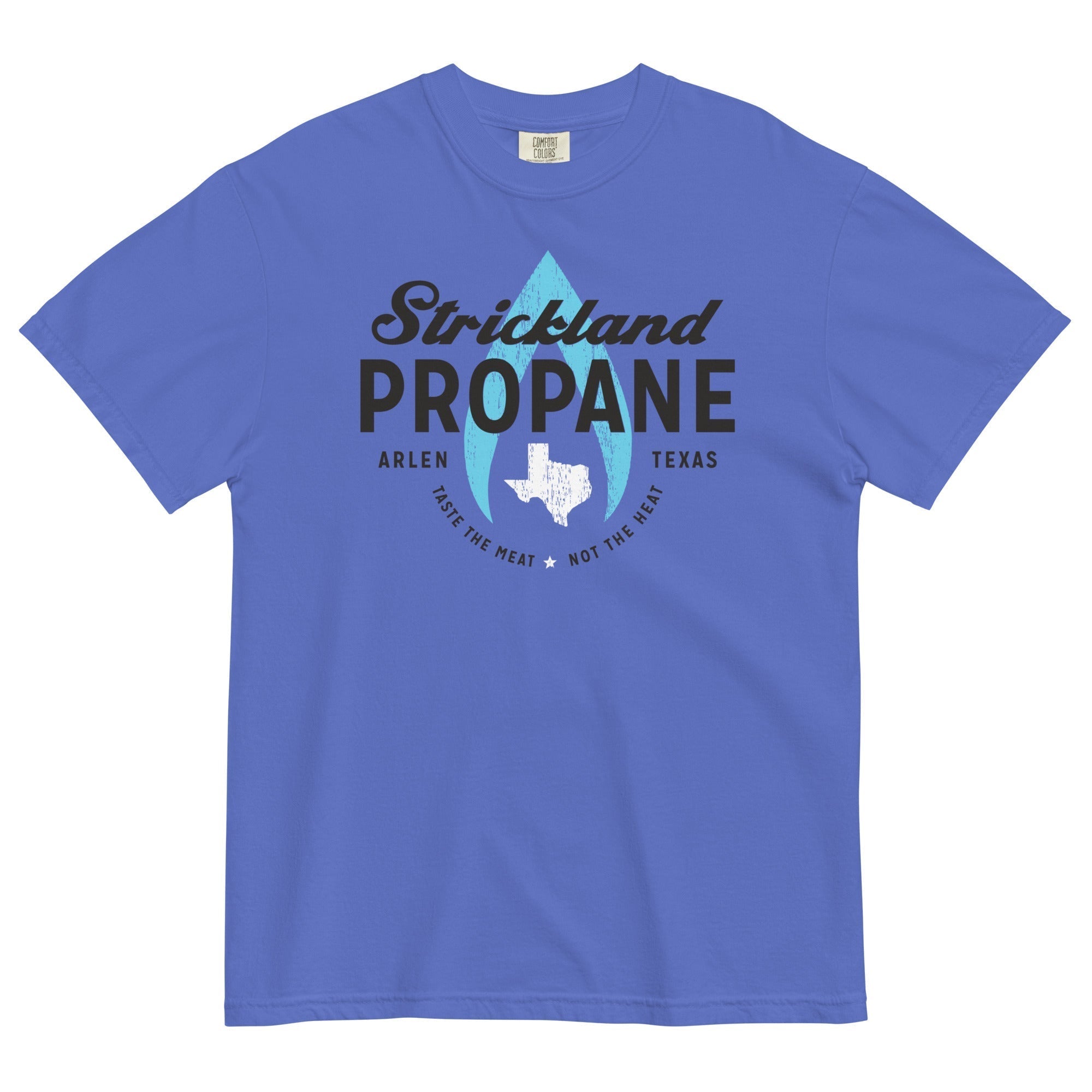 Strickland Propane Men's Relaxed Fit Tee Hoodie, Sweatshirt | CoreVibeTees.com (Image 2)