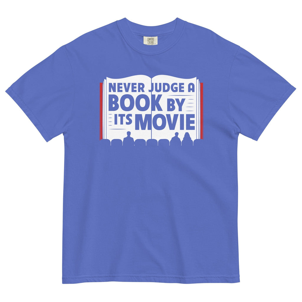 Never Judge A Book By Its Movie Men's Relaxed Fit Tee Hoodie, Sweatshirt | CoreVibeTees.com (Image 4)