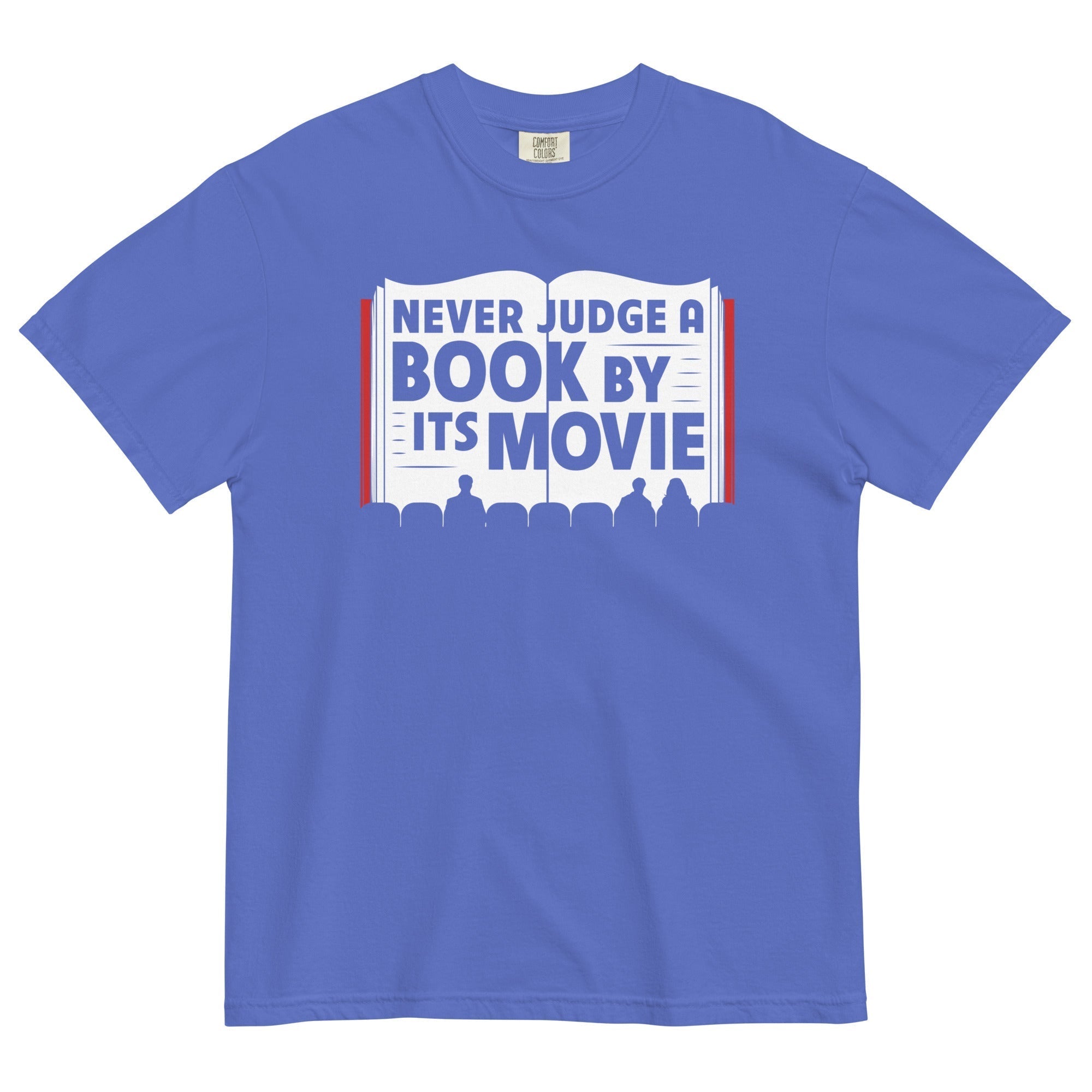 Never Judge A Book By Its Movie Men's Relaxed Fit Tee Hoodie, Sweatshirt | CoreVibeTees.com (Image 4)