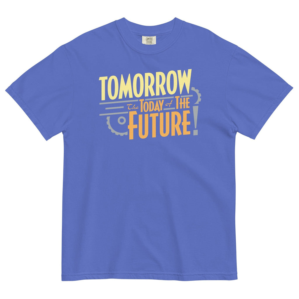 Tomorrow, The Today Of The Future Men's Relaxed Fit Tee Hoodie, Sweatshirt | CoreVibeTees.com (Image 4)