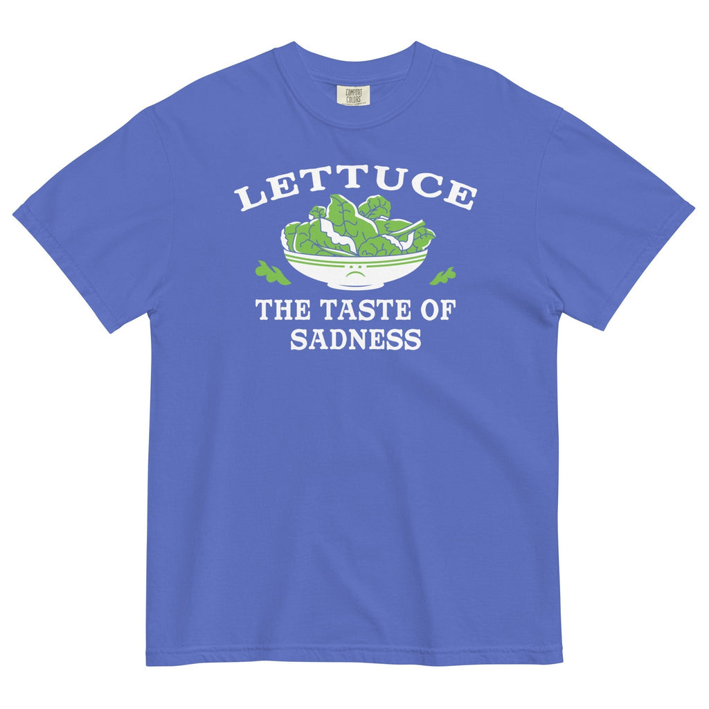 Lettuce, The Taste Of Sadness Men's Relaxed Fit Tee Hoodie, Sweatshirt | CoreVibeTees.com (Image 1)