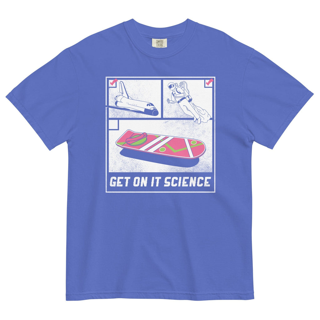Get On It Science Men's Relaxed Fit Tee Hoodie, Sweatshirt | CoreVibeTees.com (Image 3)