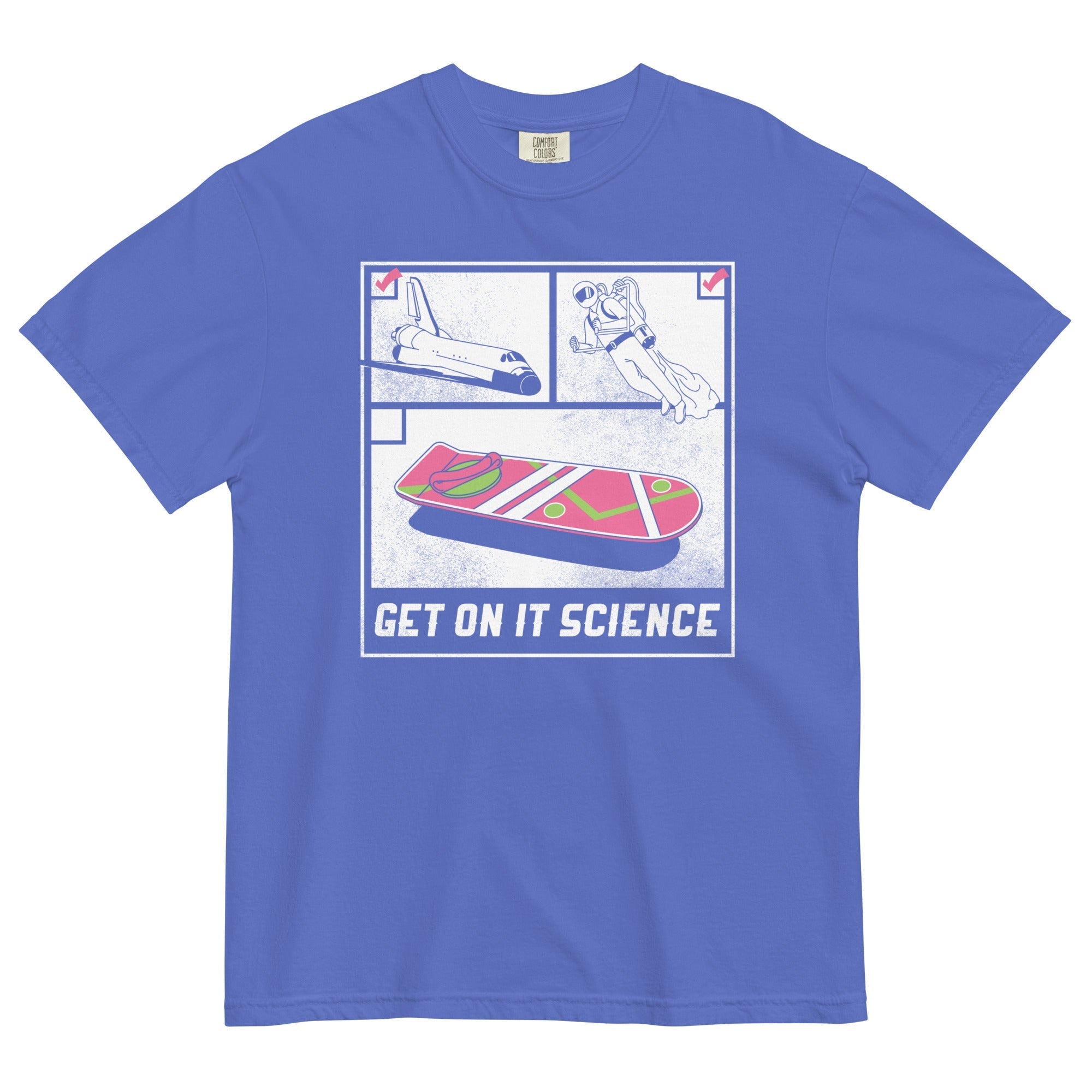 Get On It Science Men's Relaxed Fit Tee Hoodie, Sweatshirt | CoreVibeTees.com (Image 3)