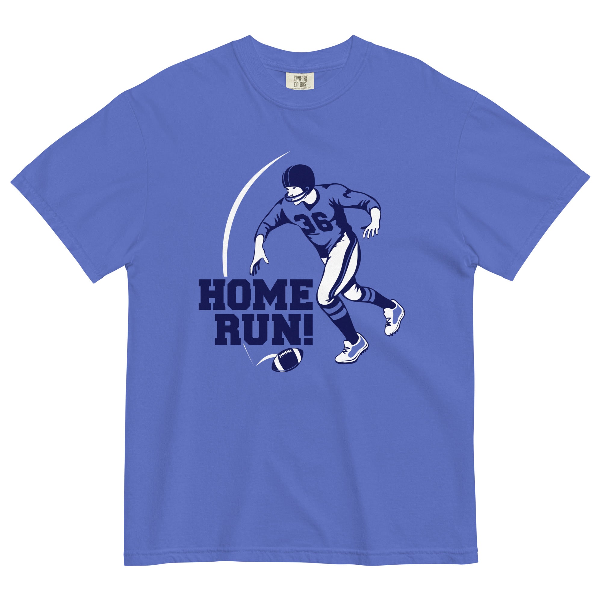 Home Run! Men's Relaxed Fit Tee Hoodie, Sweatshirt | CoreVibeTees.com (Image 1)
