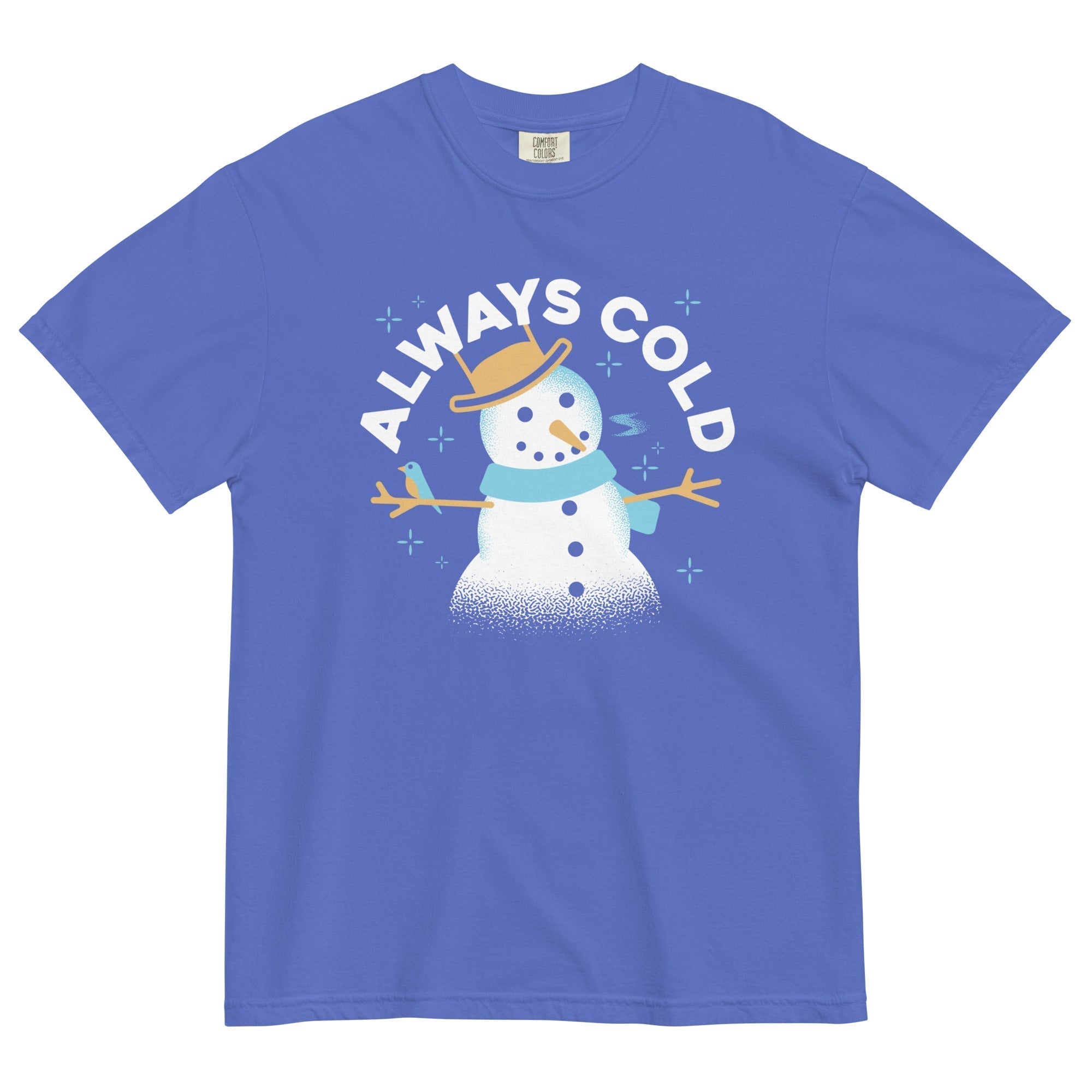 Always Cold Men's Relaxed Fit Tee Hoodie, Sweatshirt | CoreVibeTees.com (Image 1)