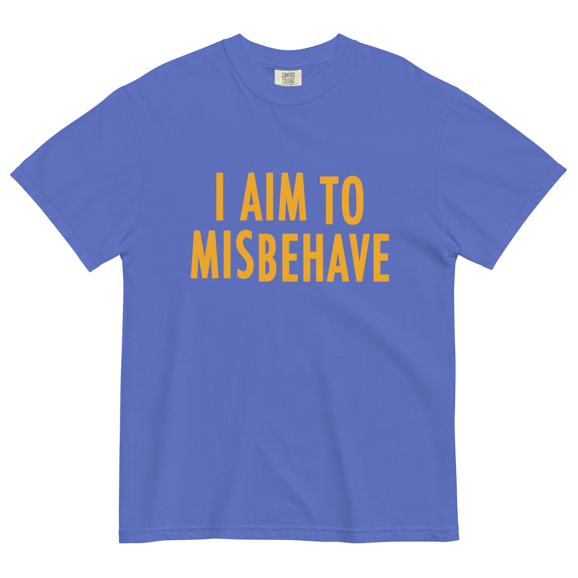 I Aim To Misbehave Men's Relaxed Fit Tee Hoodie, Sweatshirt | CoreVibeTees.com (Image 5)