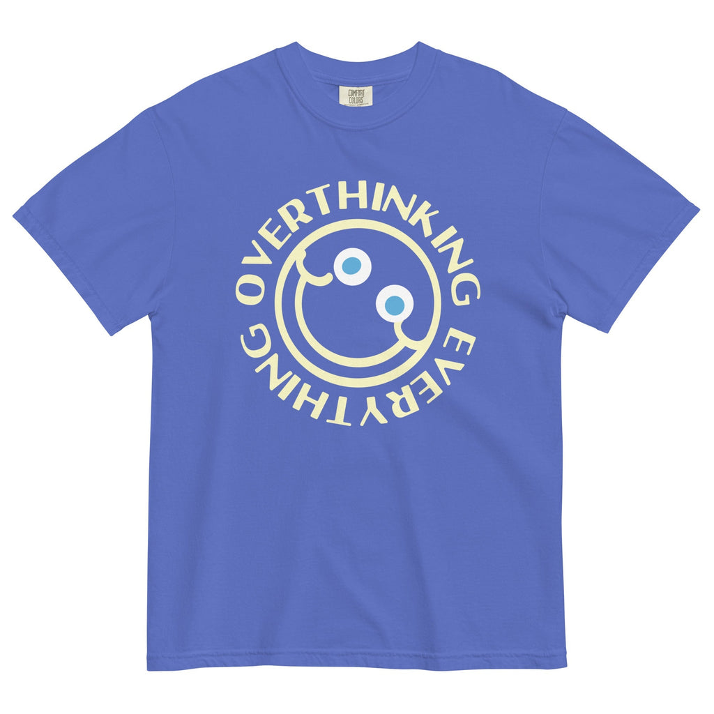 Overthinking Everything Men's Relaxed Fit Tee Hoodie, Sweatshirt | CoreVibeTees.com (Image 1)