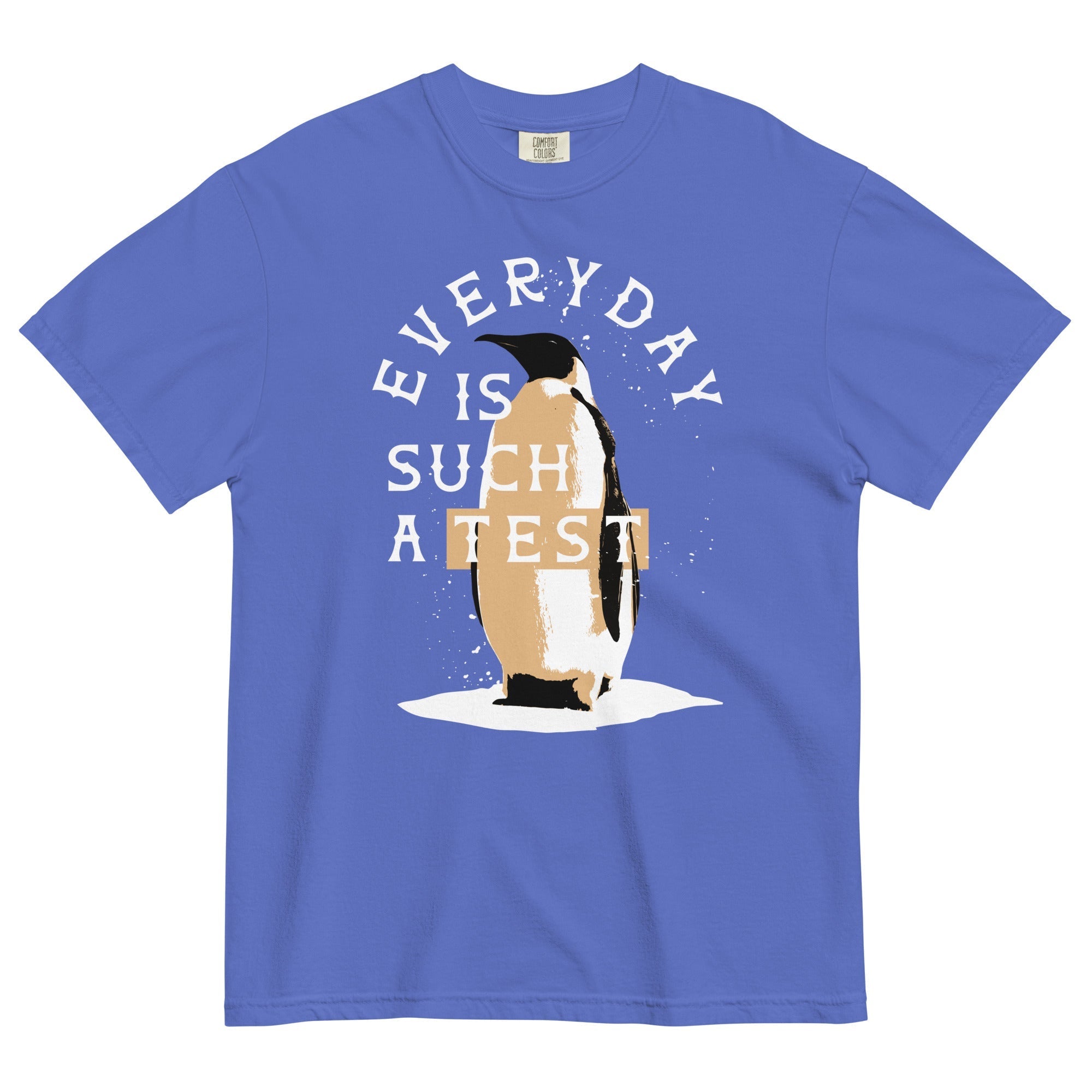 Everyday Is Such A Test Men's Relaxed Fit Tee Hoodie, Sweatshirt | CoreVibeTees.com (Image 4)