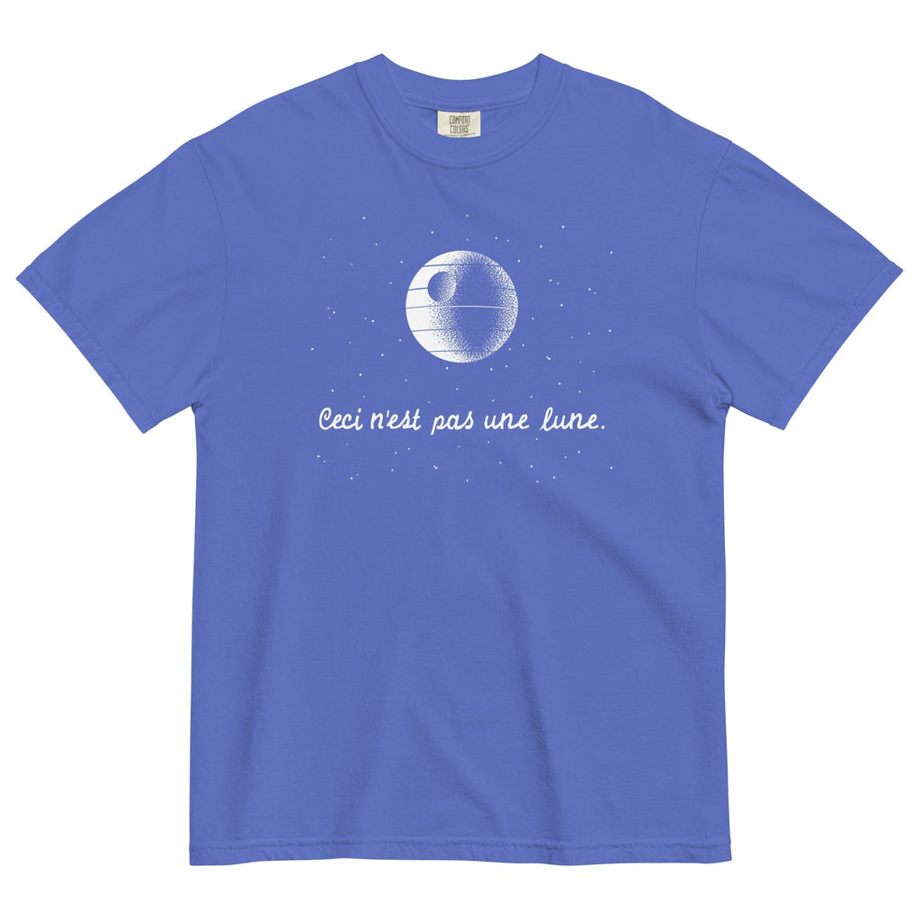 This Is Not A Moon Men's Relaxed Fit Tee Hoodie, Sweatshirt | CoreVibeTees.com (Image 5)
