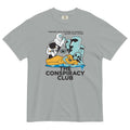 The Conspiracy Club Men's Relaxed Fit Tee Hoodie, Sweatshirt | CoreVibeTees.com (Image 1)