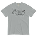 Tasty Pig Cuts Men's Relaxed Fit Tee Hoodie, Sweatshirt | CoreVibeTees.com (Image 1)