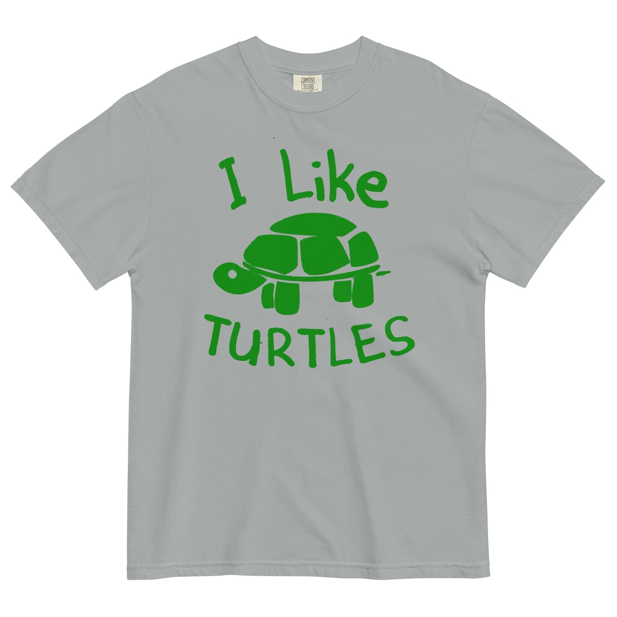 I Like Turtles Men's Relaxed Fit Tee Hoodie, Sweatshirt | CoreVibeTees.com (Image 3)