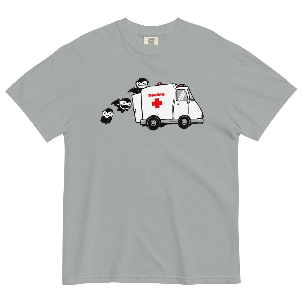 Blood Drive Vampires Men's Relaxed Fit Tee Hoodie, Sweatshirt | CoreVibeTees.com (Image 1)